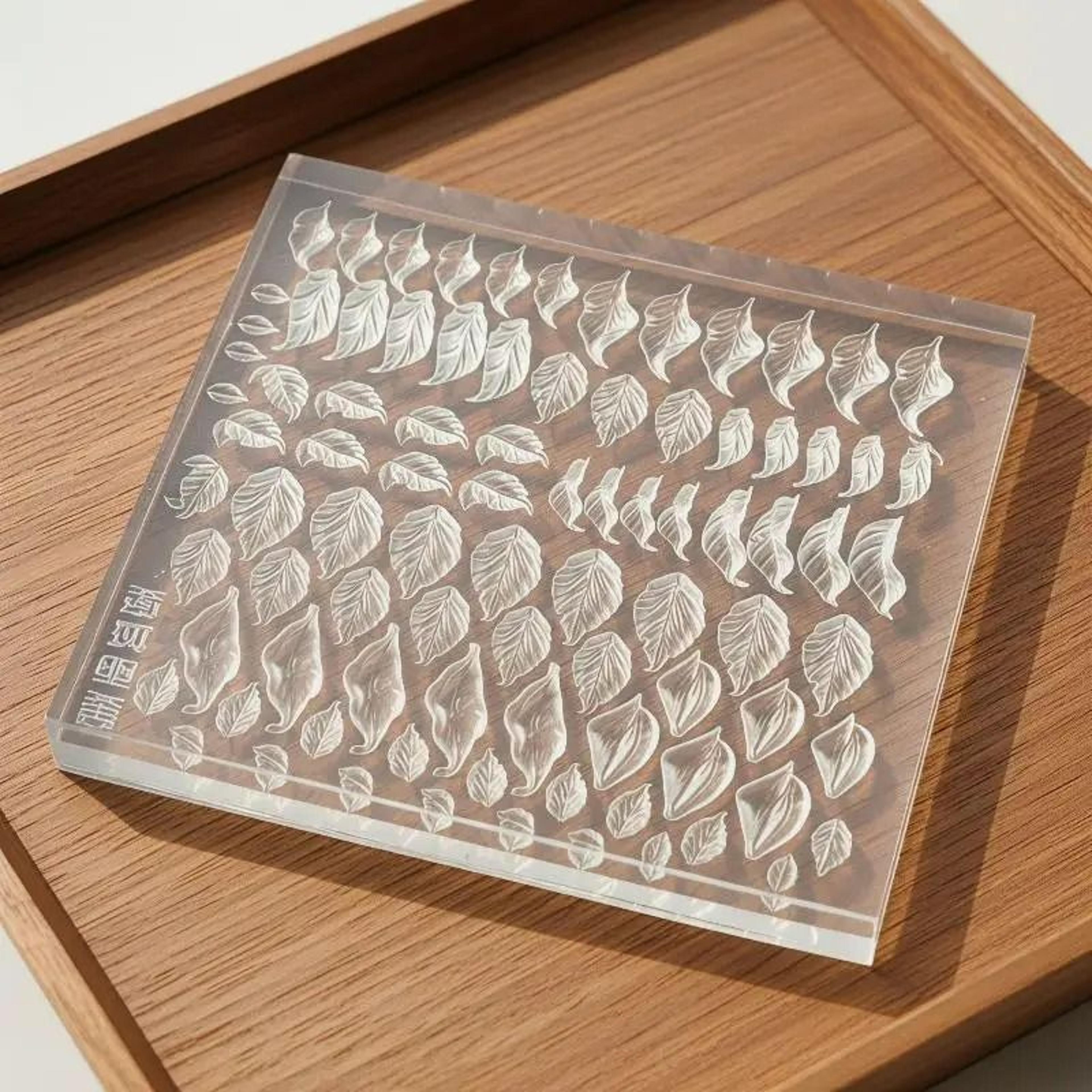 Miniature Leaf Silicone Mold 3D Resin Casting Mold For Handmade Jewelry And Crafts 0