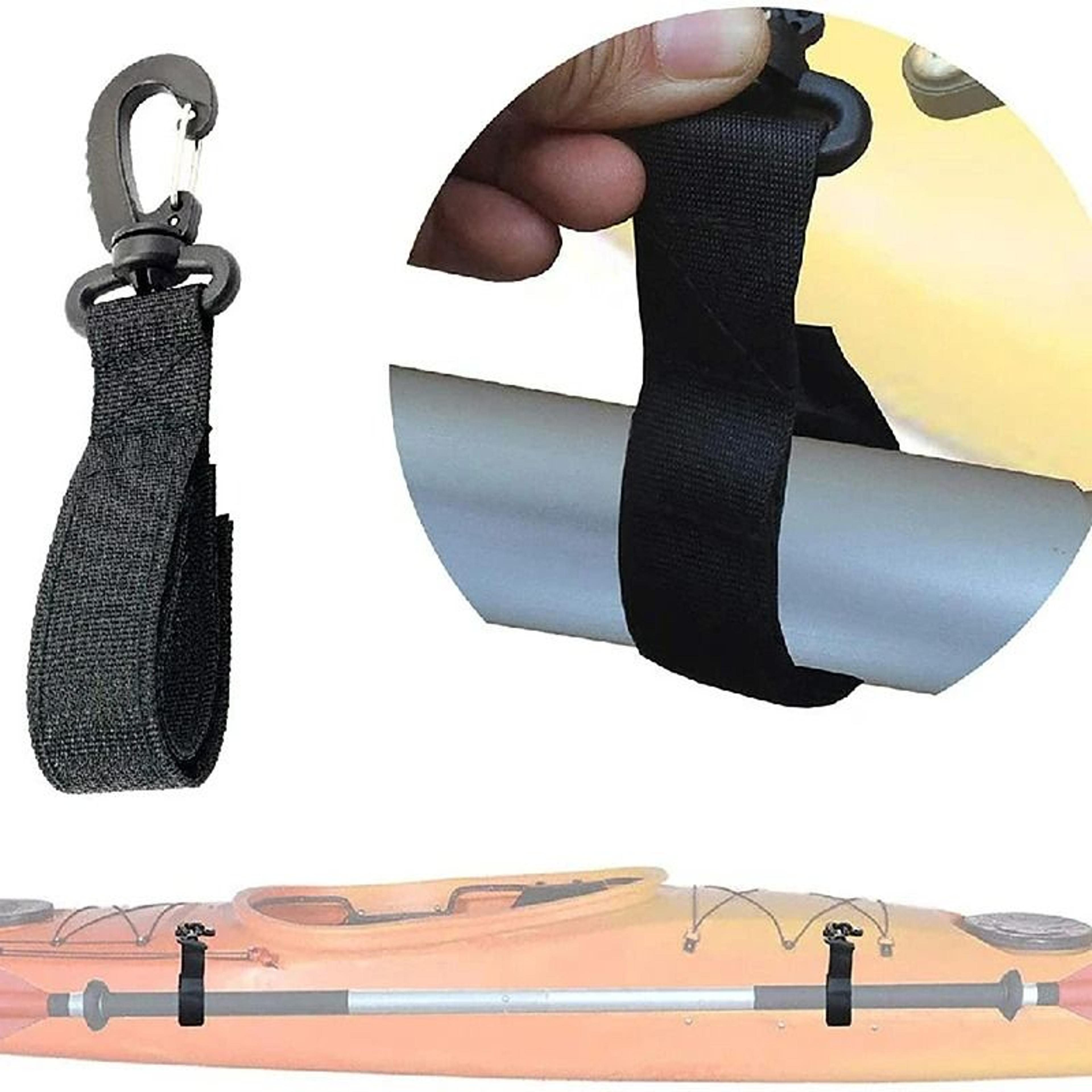 2 piece kayak paddle buckle strap clip set for sup paddle boards and boats