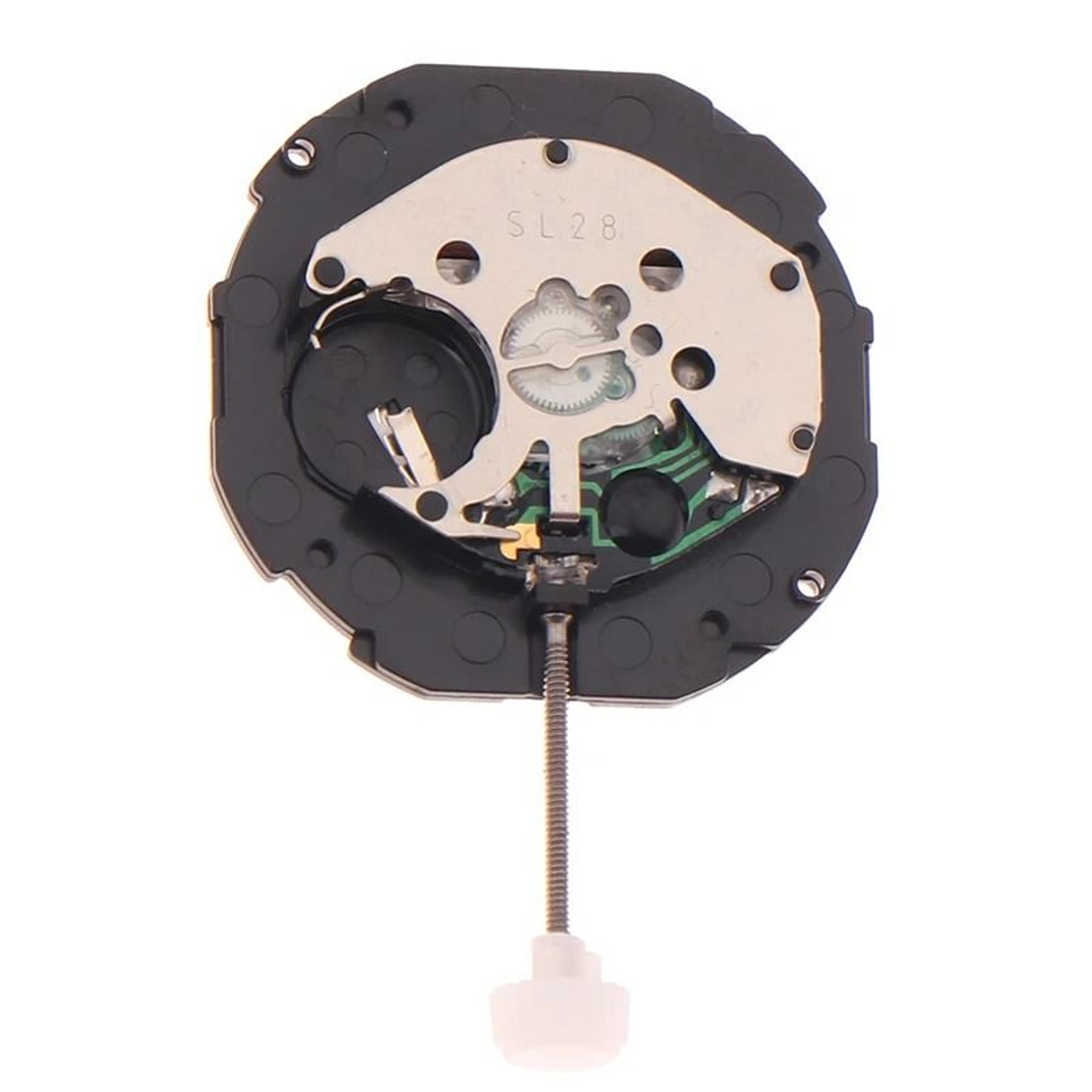 SL28 Quartz Watch Movement 3Hand Replacement Engine With Date Function 6