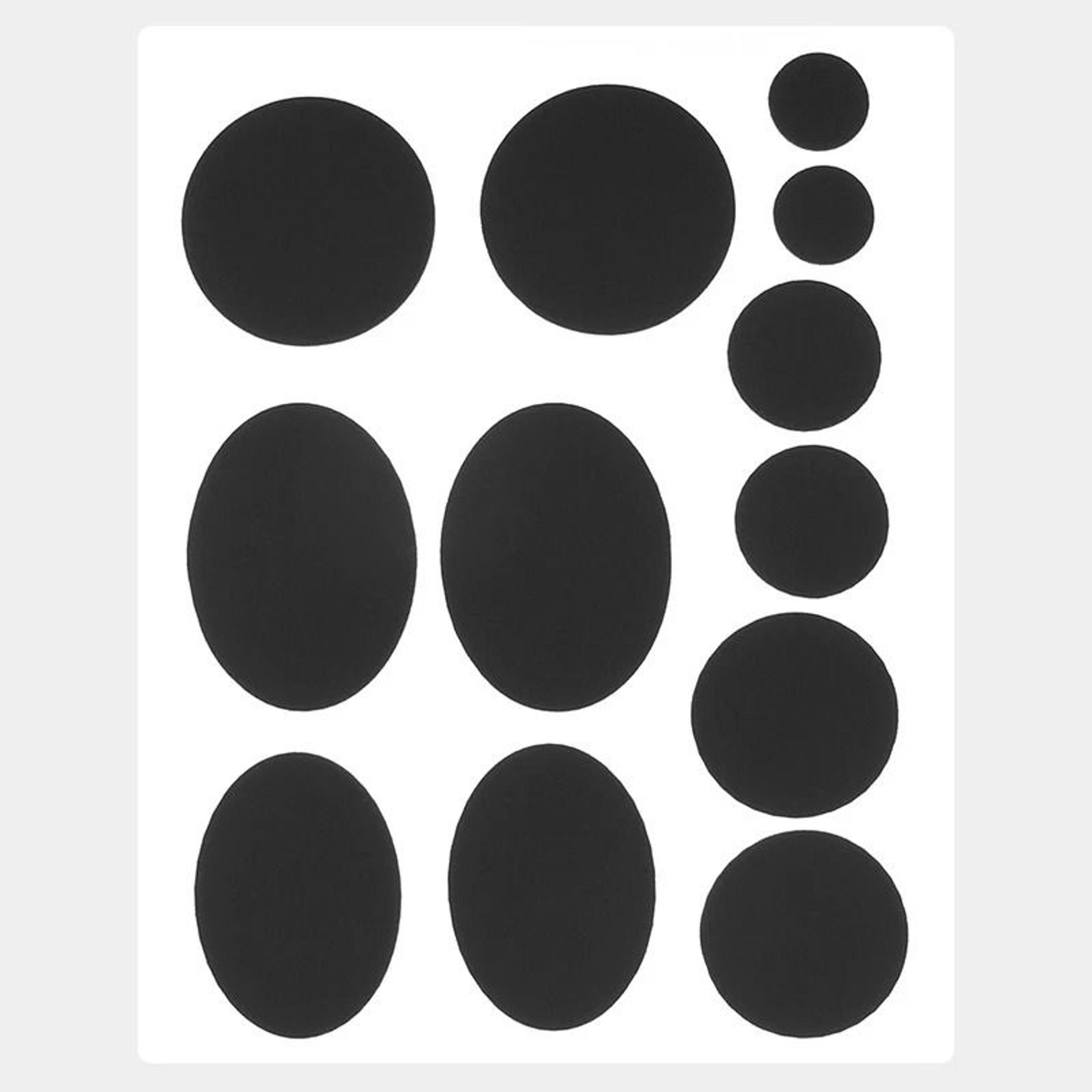Self Adhesive Fabric Clothing Repair Patch Kit Assorted Shapes For Down Jackets And Apparel 19
