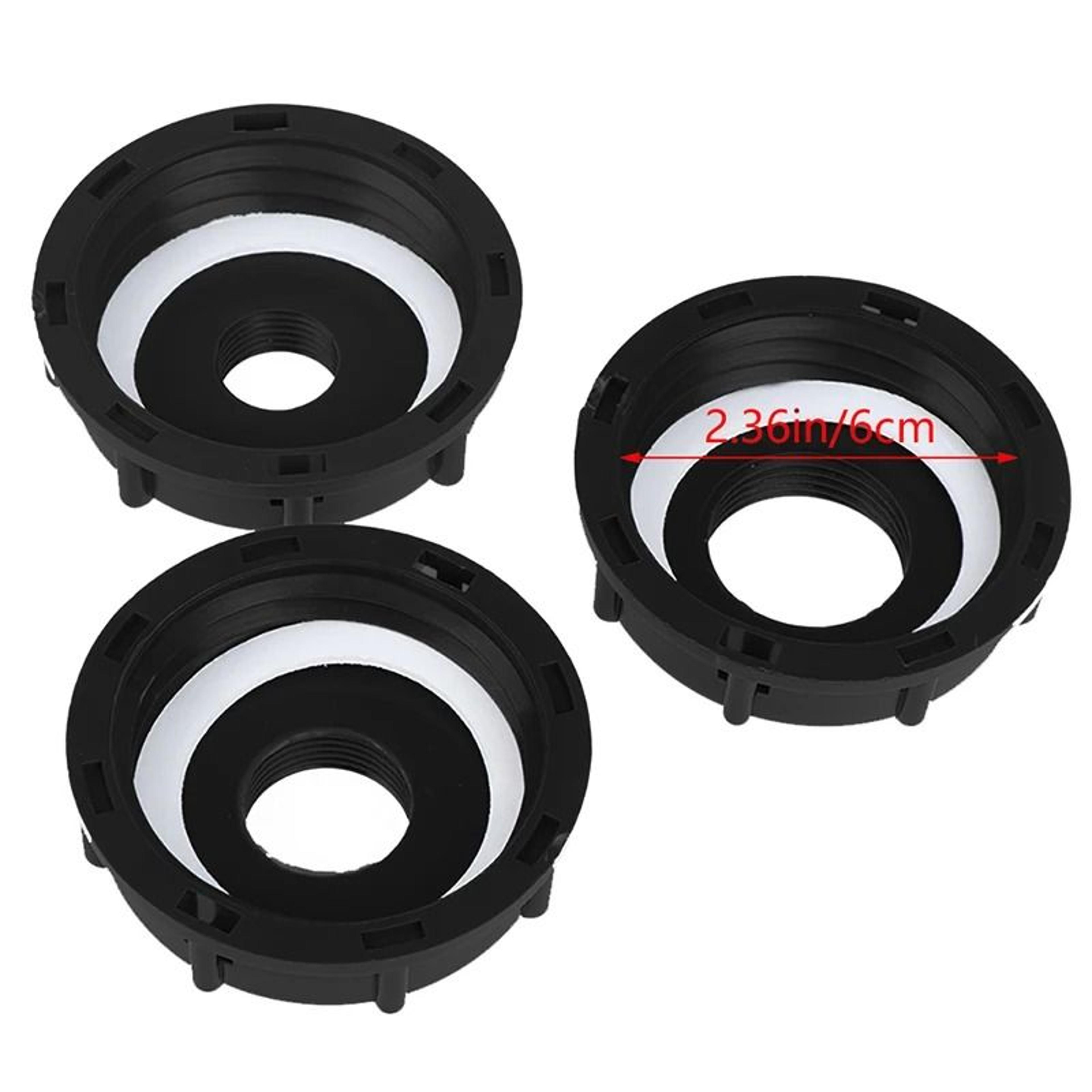 Durable IBC Tank Adapter S60x6 Coarse Thread Cap To Threaded Hose Connector 5