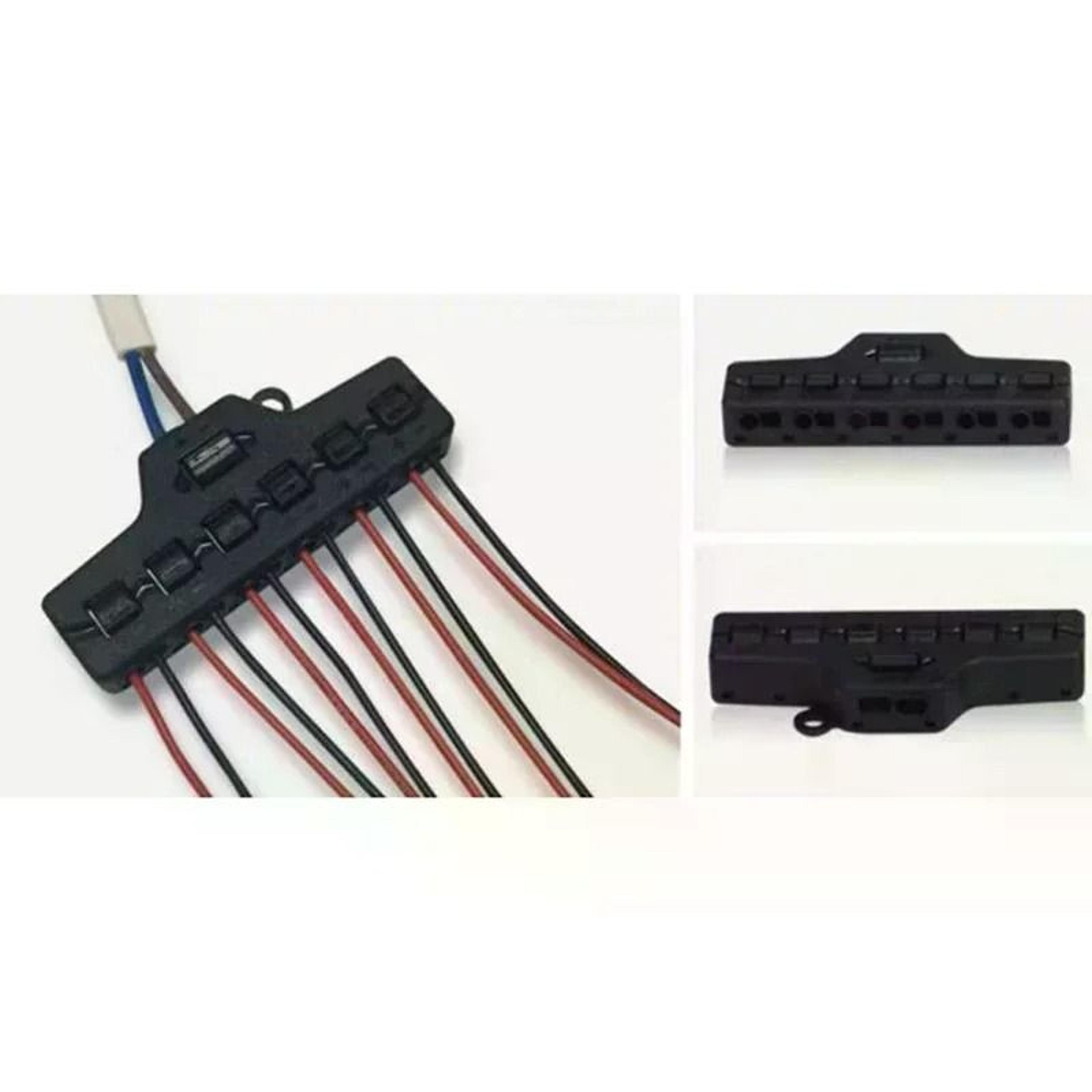042V DC Port Sharing Box Distribution Hub For Scale Model Railway Lighting Connections 4