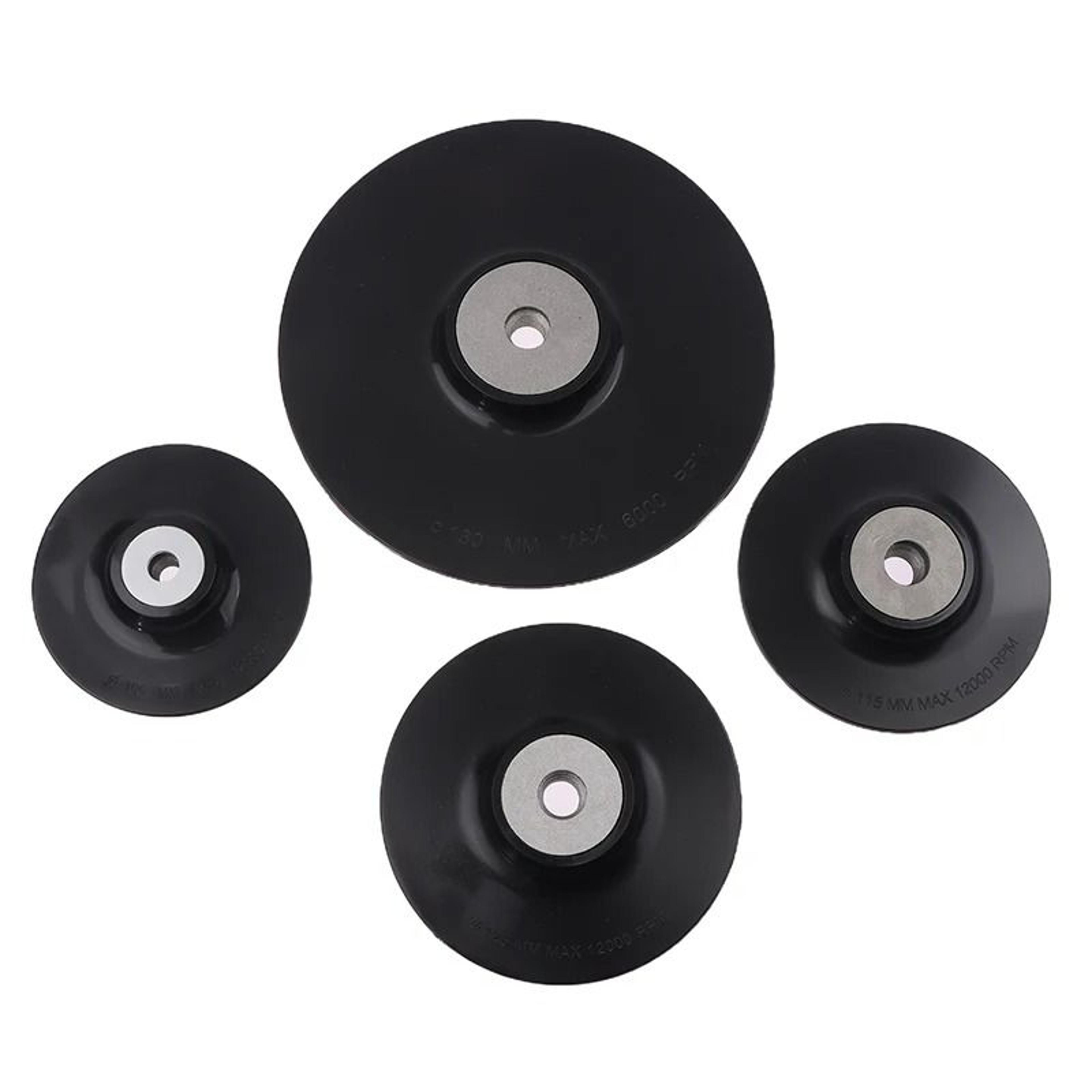 47 Inch M10M14 Angle Grinder Fiber Disc Backing Pad 12200 RPM Heavy Duty Sanding Adapter 0