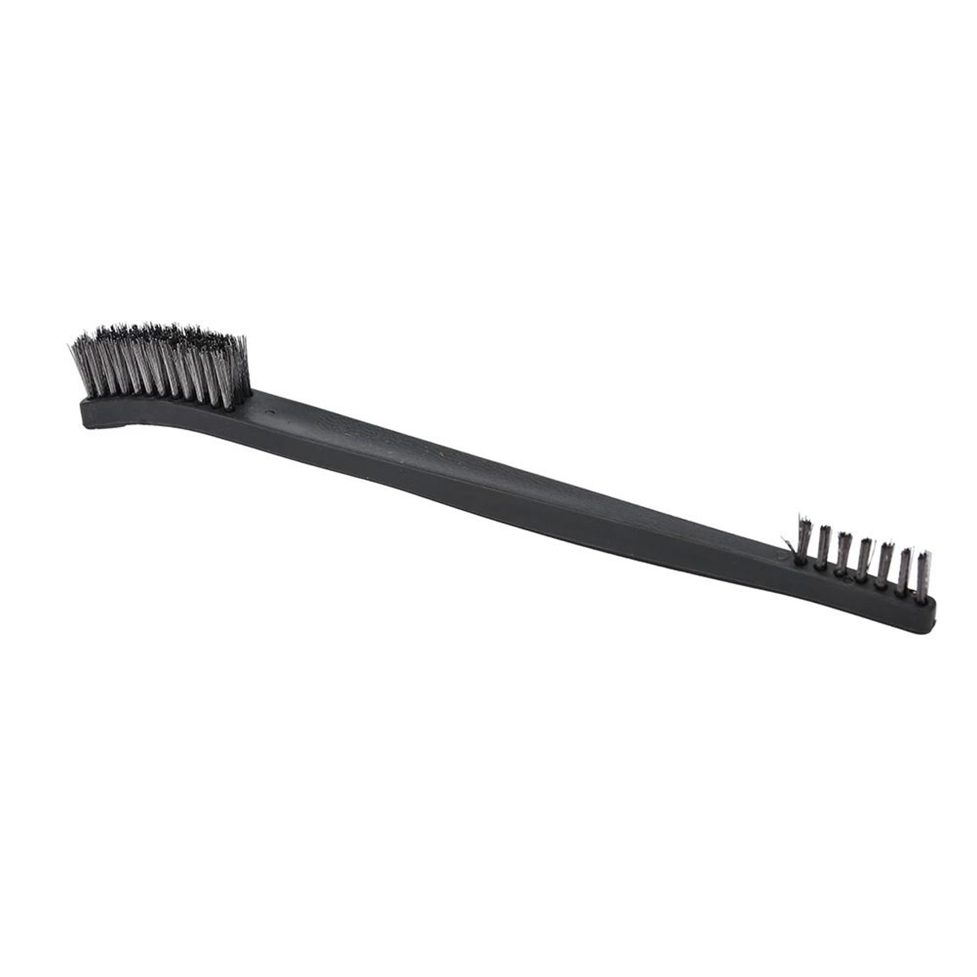 3 Piece Mini Wire Brush Set With Stainless Steel Brass And Nylon Bristles 3