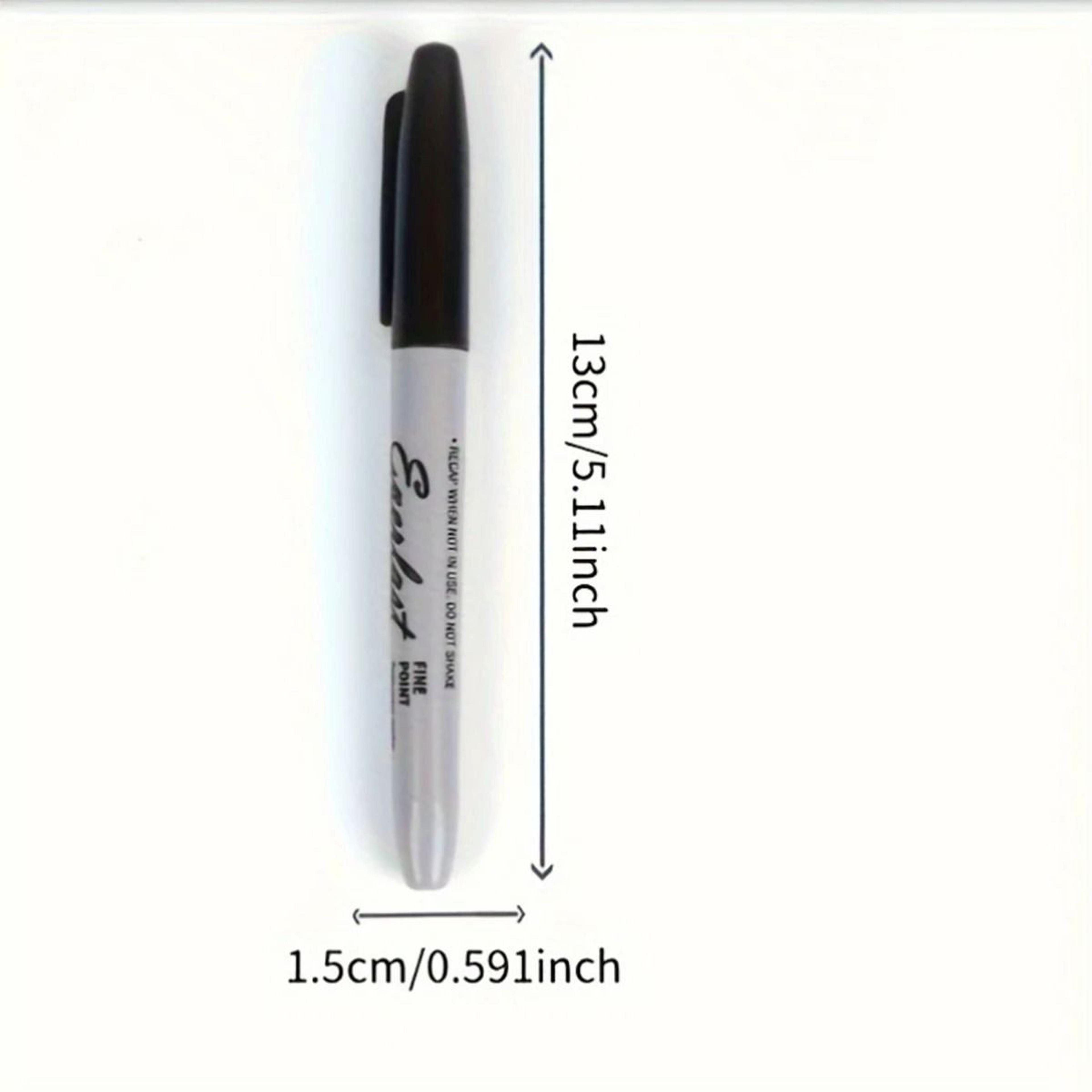 10 Piece Colorful Permanent Marker Set For Classroom Office And Art Projects 1