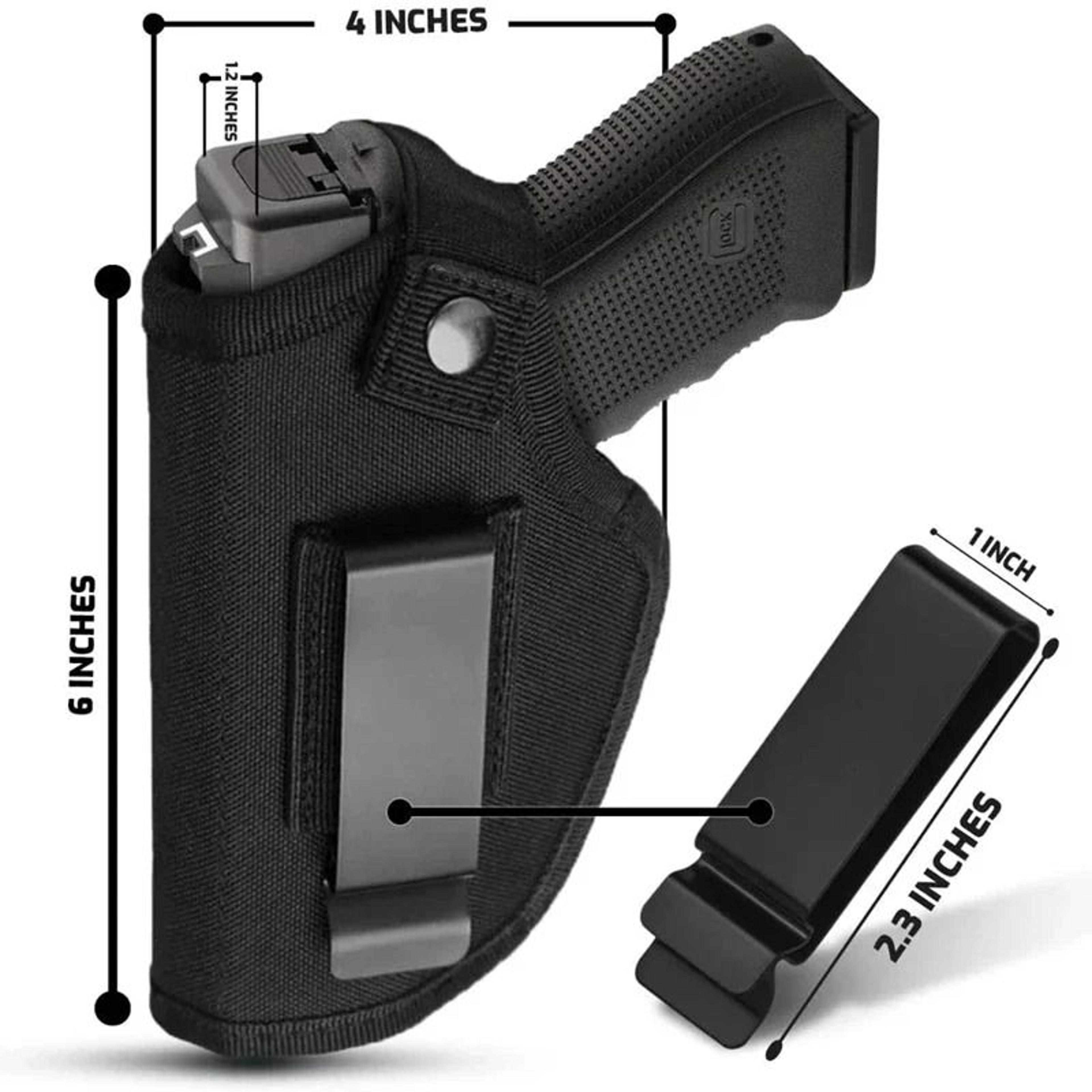 Universal MultiFunctional OWB IWB Concealed Carry Holster Bag For Handguns 1