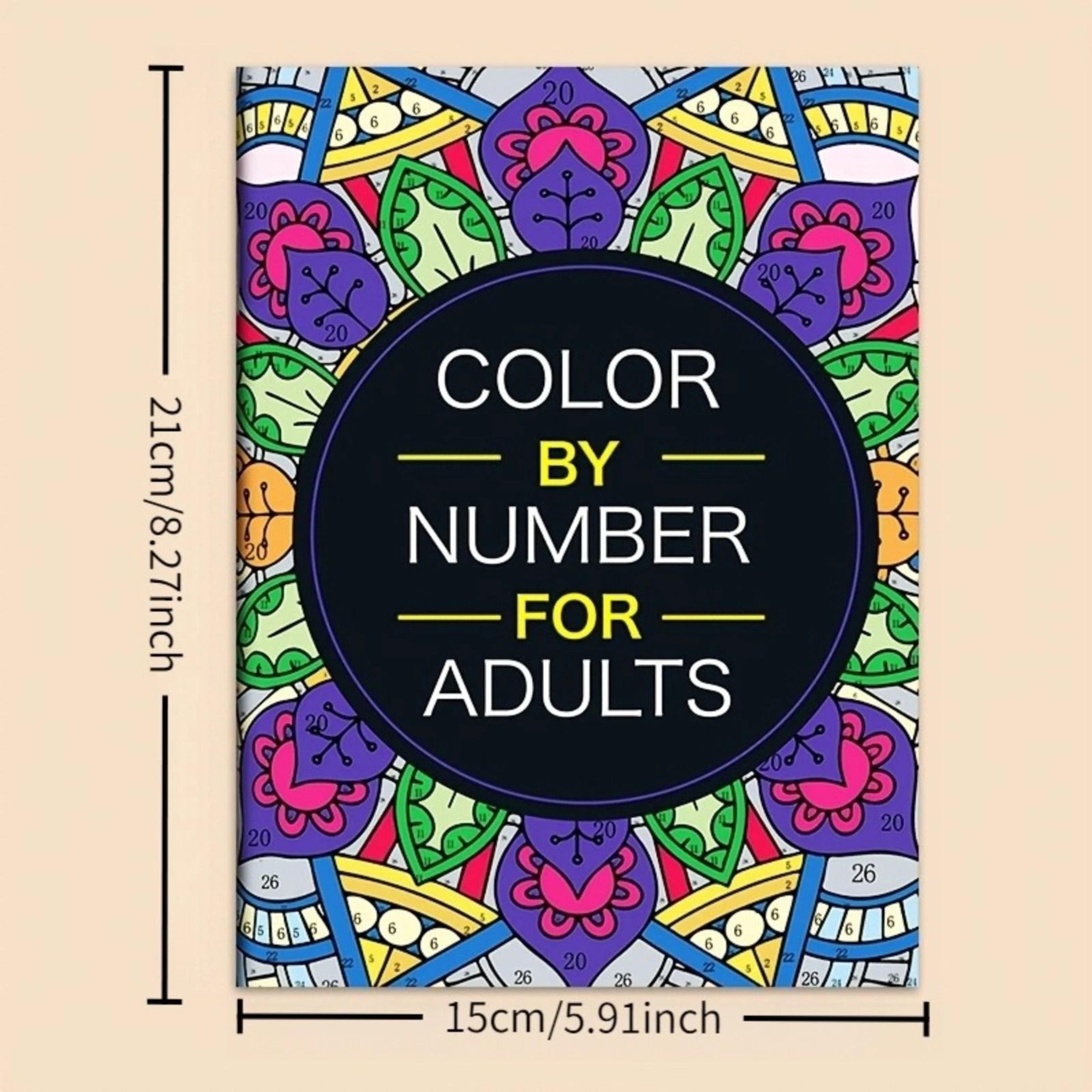32Theme Color By Number Coloring Book And Creative Art Painting Pad 5
