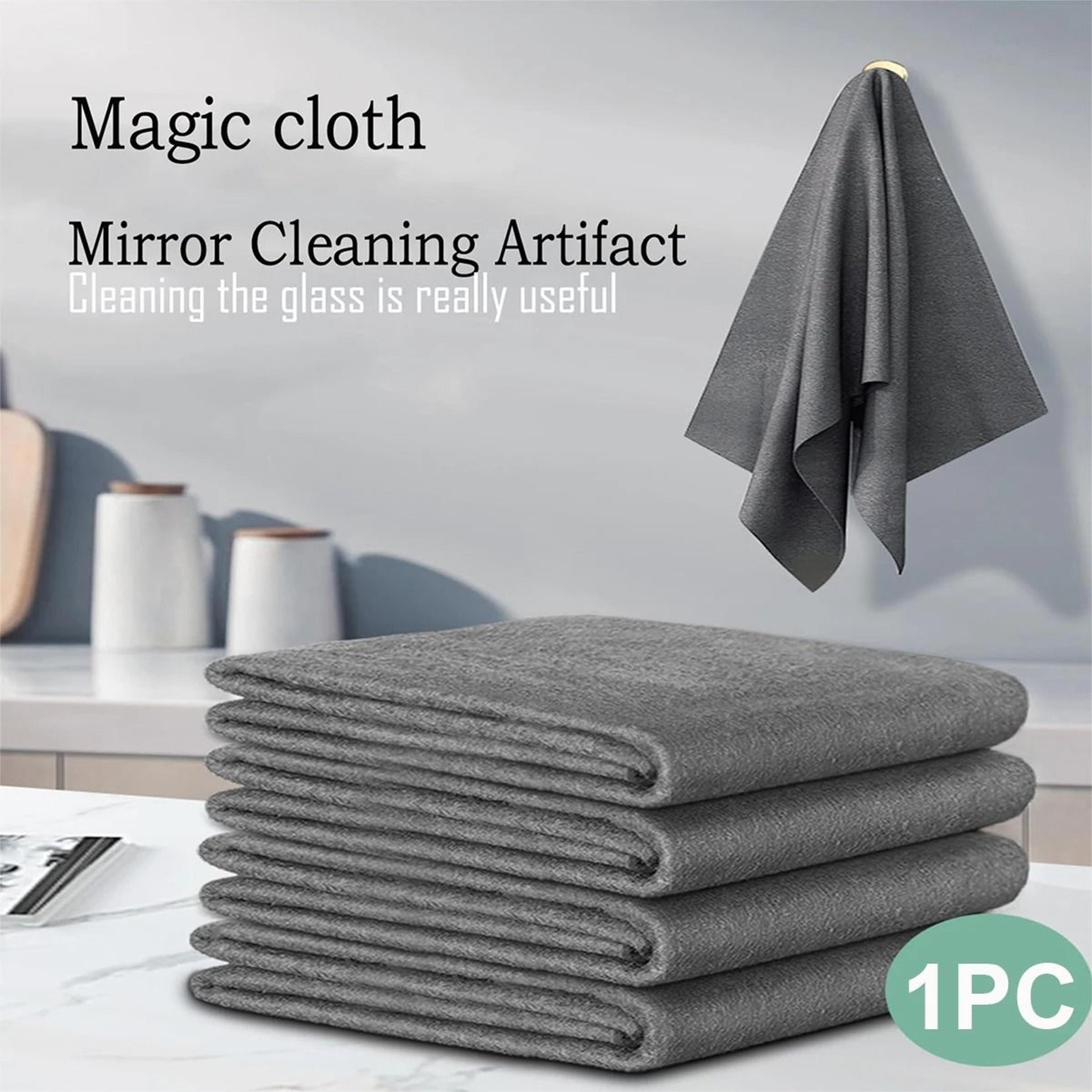 Thickened Microfiber Magic Cleaning Cloth For Glass Windows Mirrors And Cars 0
