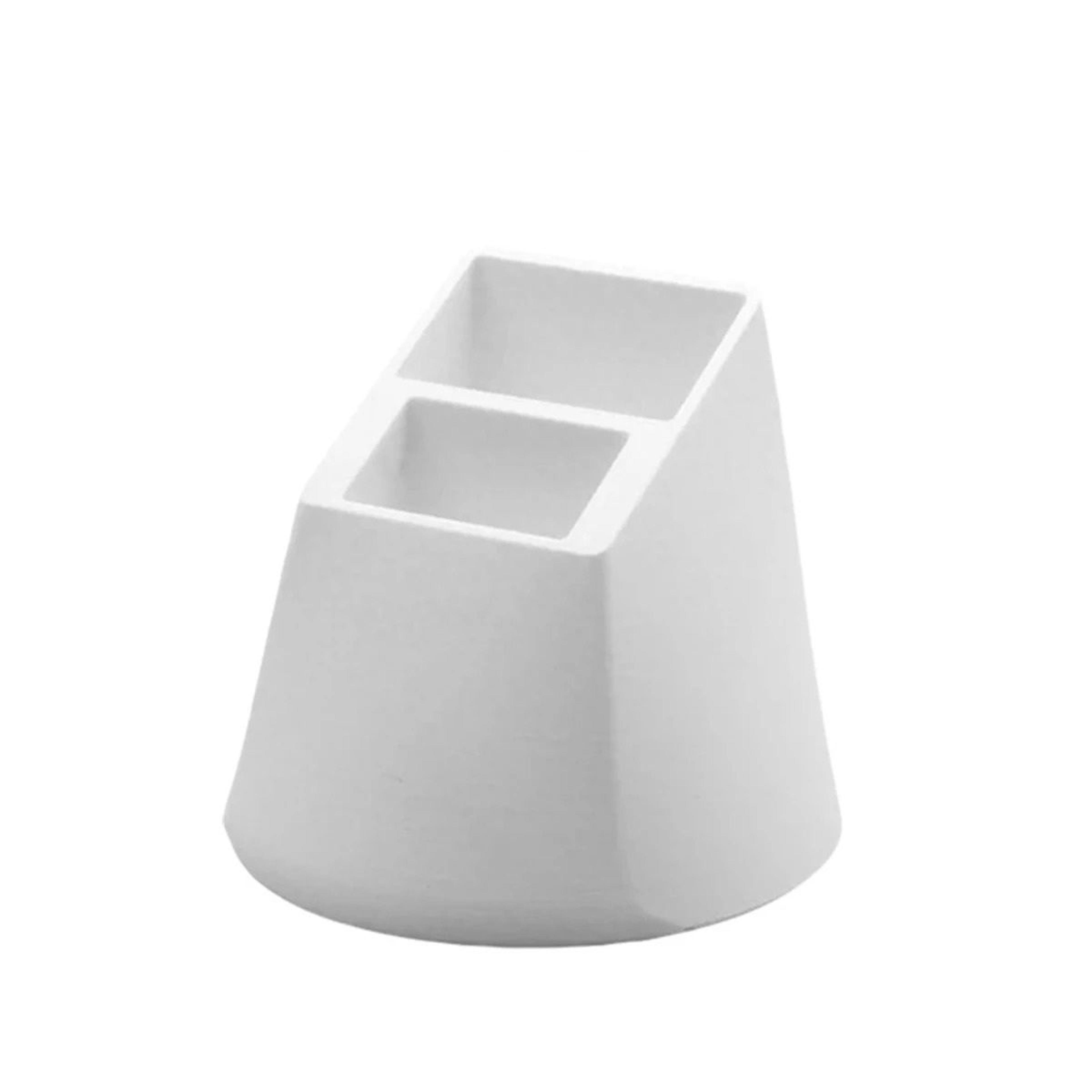Desktop DoubleHole Remote Control And Office Supply Storage Organizer Rack 6