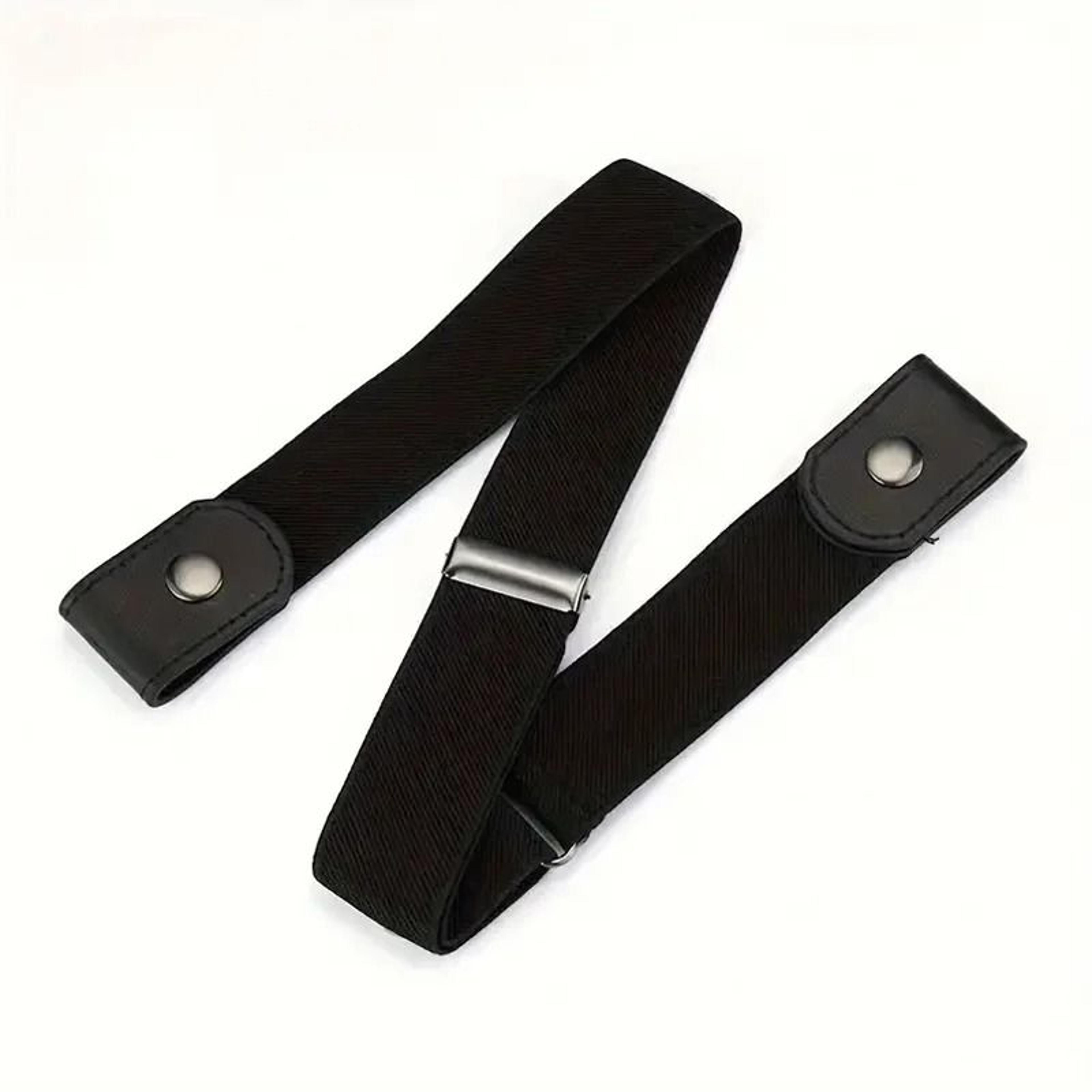 1Piece Traceless Invisible Elastic BuckleFree Belt For Jeans And Pants 6