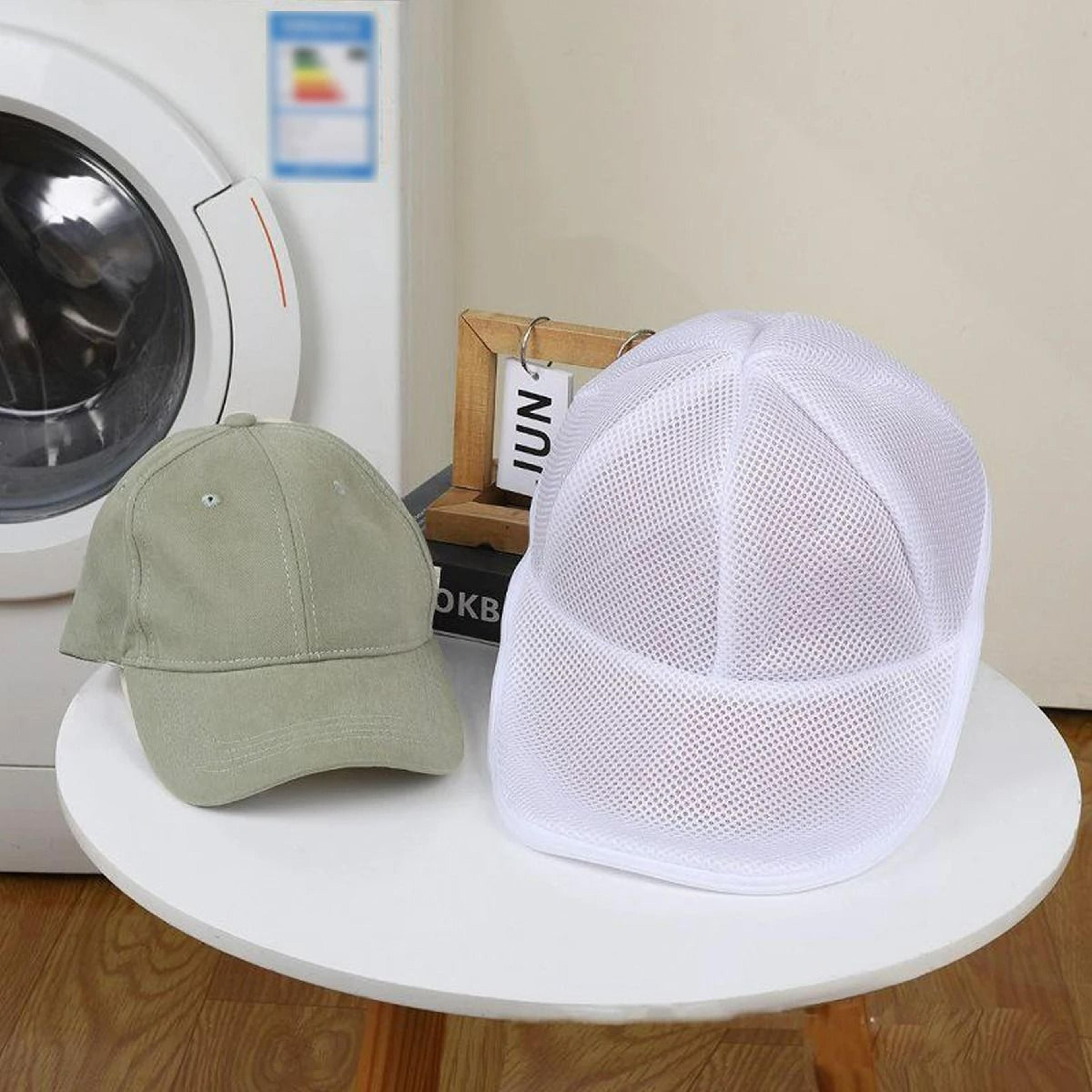 Mesh Baseball Cap Hat Washing Bag For Washing Machine Protection 4
