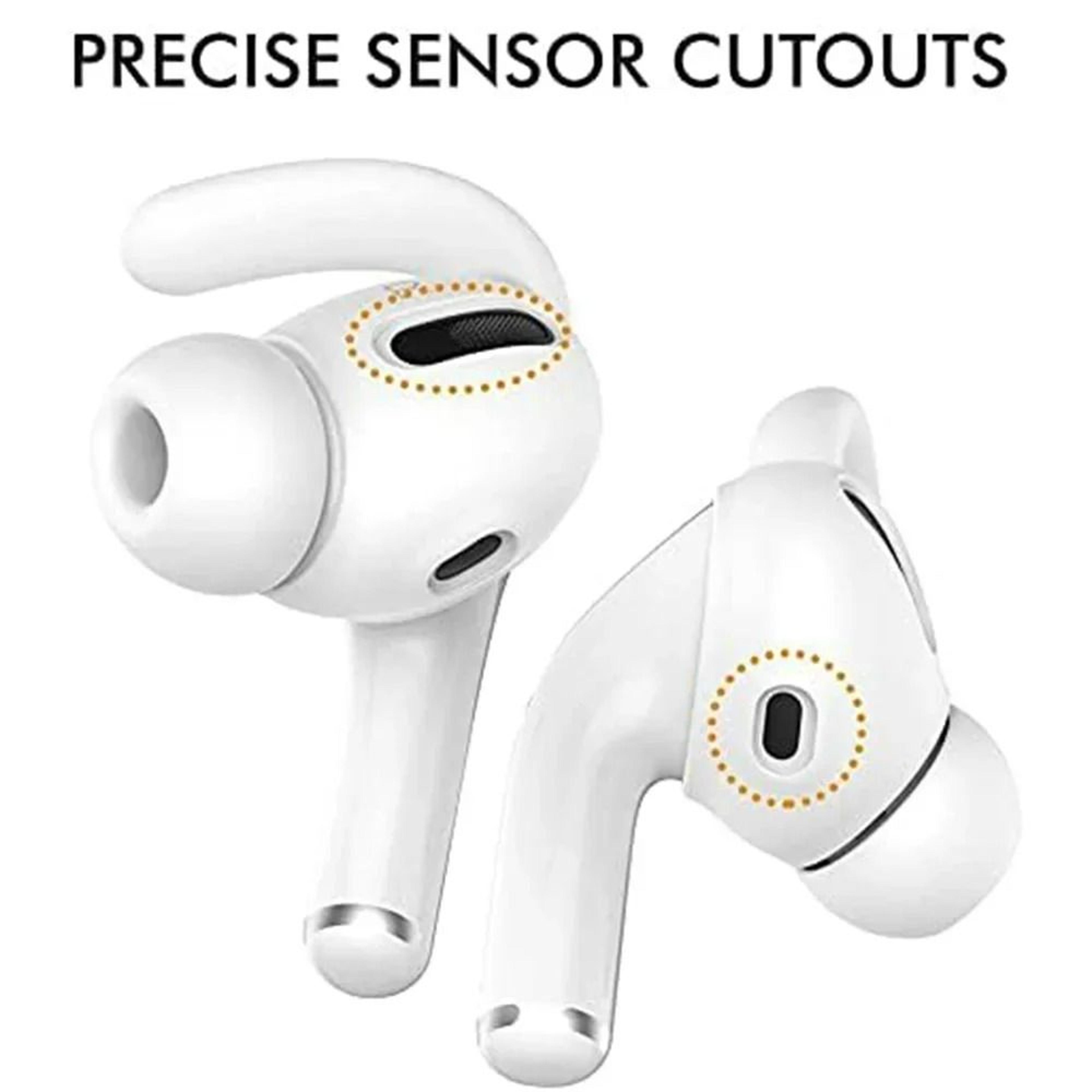 AntiSlip Silicone Eartips  Ear Hooks Protective Sleeve Covers For Apple AirPods Pro  3rd Gen 4