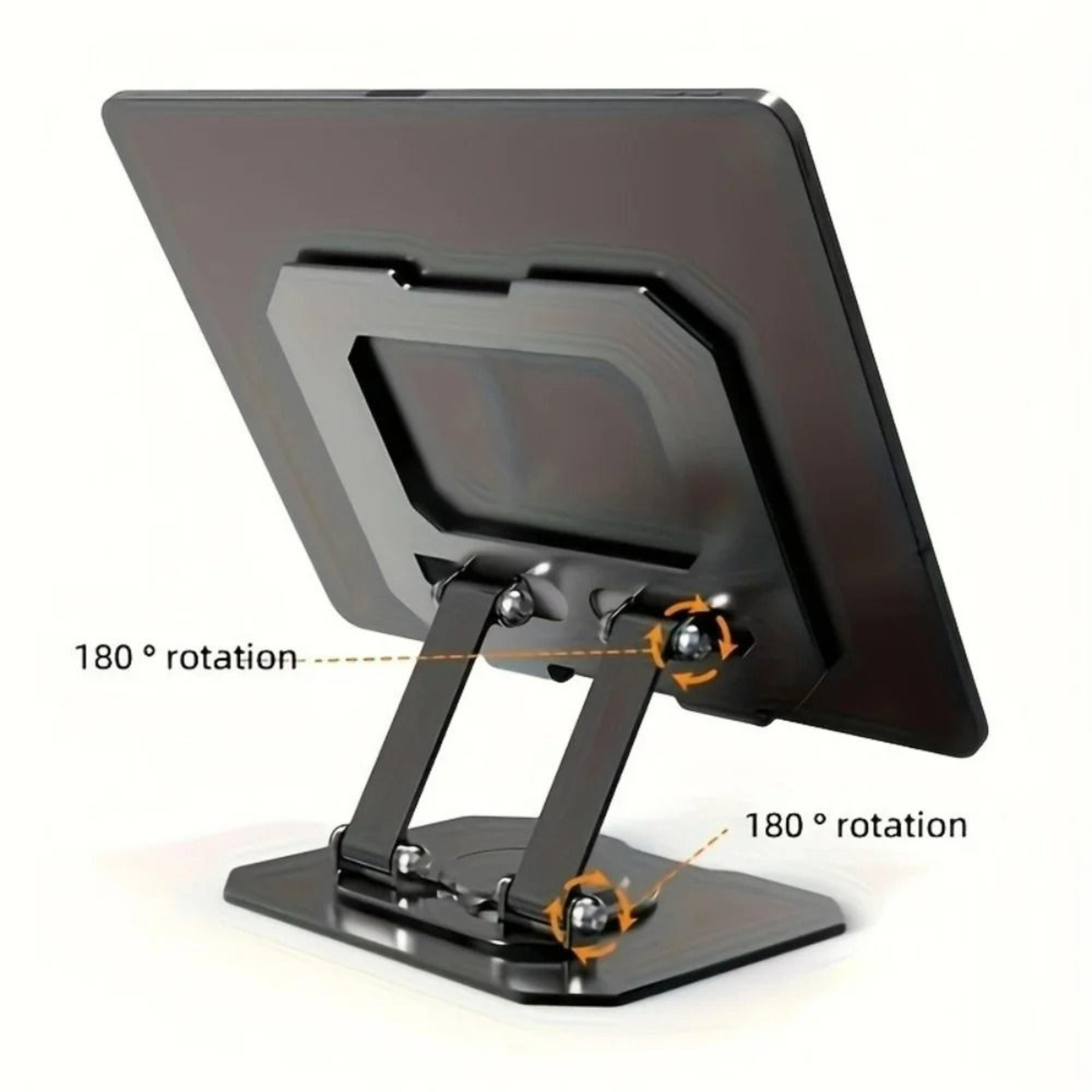 Universal Metal 360 Rotating Tablet  Phone Stand For IPad Air Mini  Smartphones 5