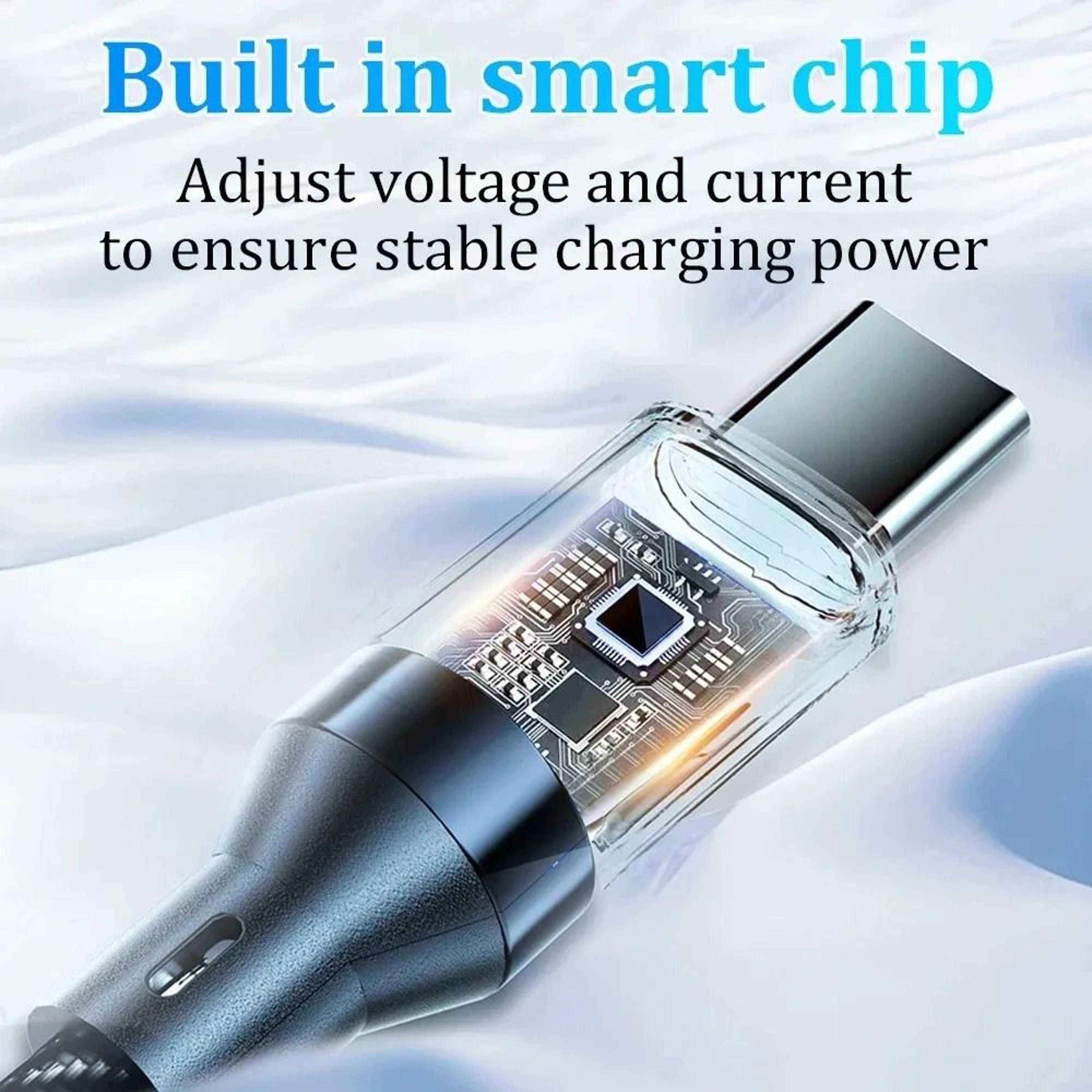 120W USBA  100W PD TypeC Super Fast Charging Cable With RealTime Digital LED Display 2