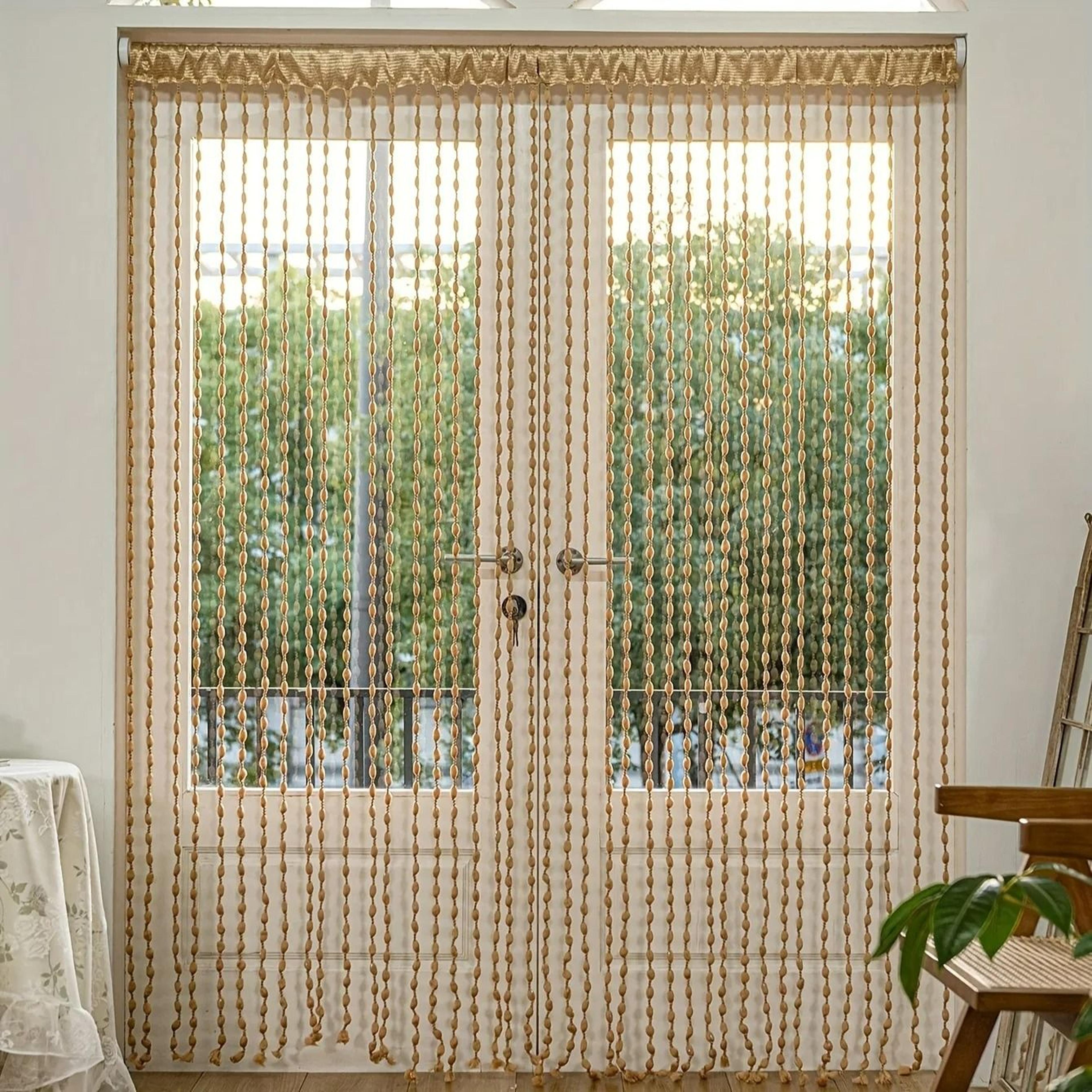 Lantern Tassel String Curtain Beaded Door Window Room Divider Decor 6