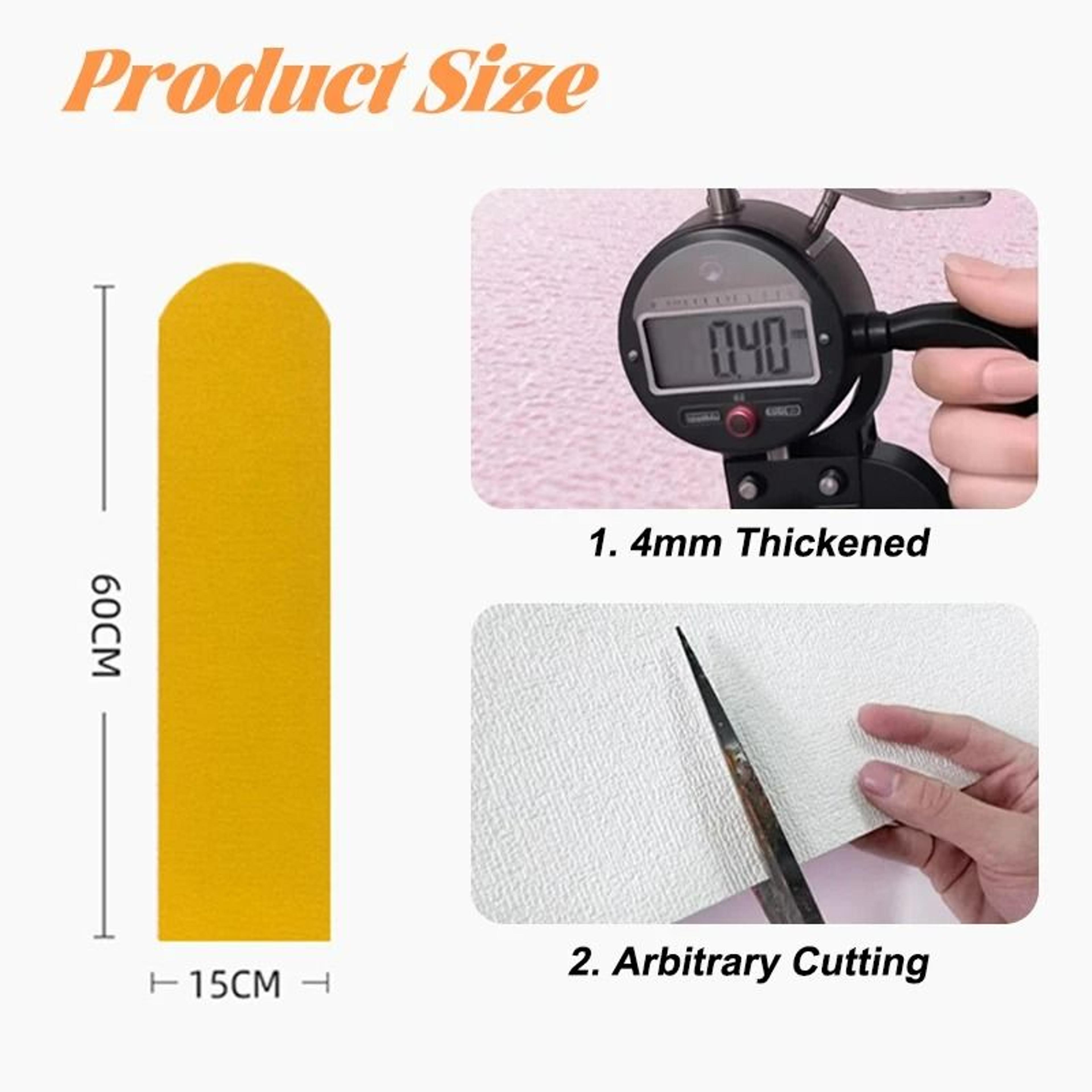 10Pcs Set AntiCollision SelfAdhesive Cushioned Wall Stickers 2