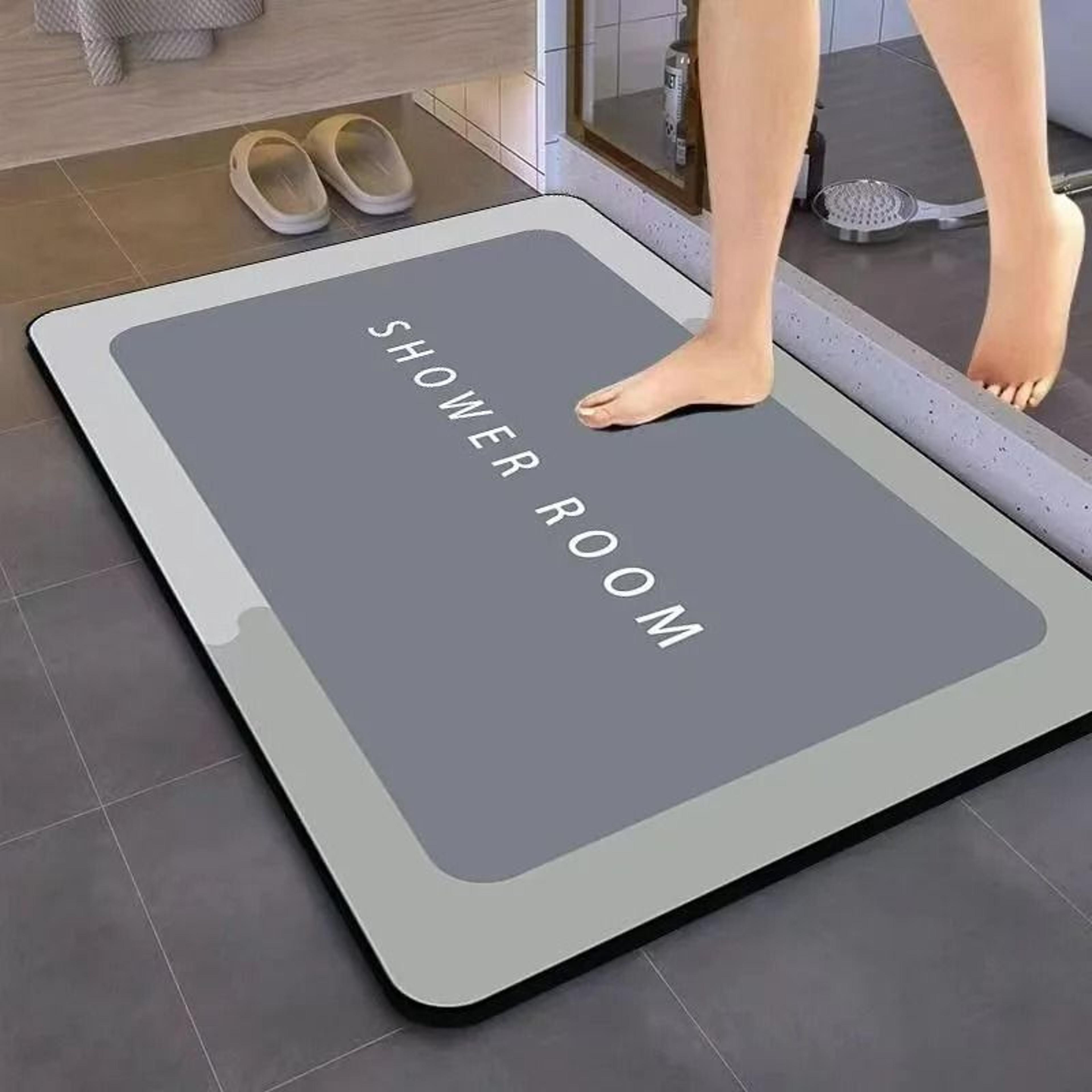 Diatomite Earth Absorbent NonSlip QuickDry Bath Mat 10