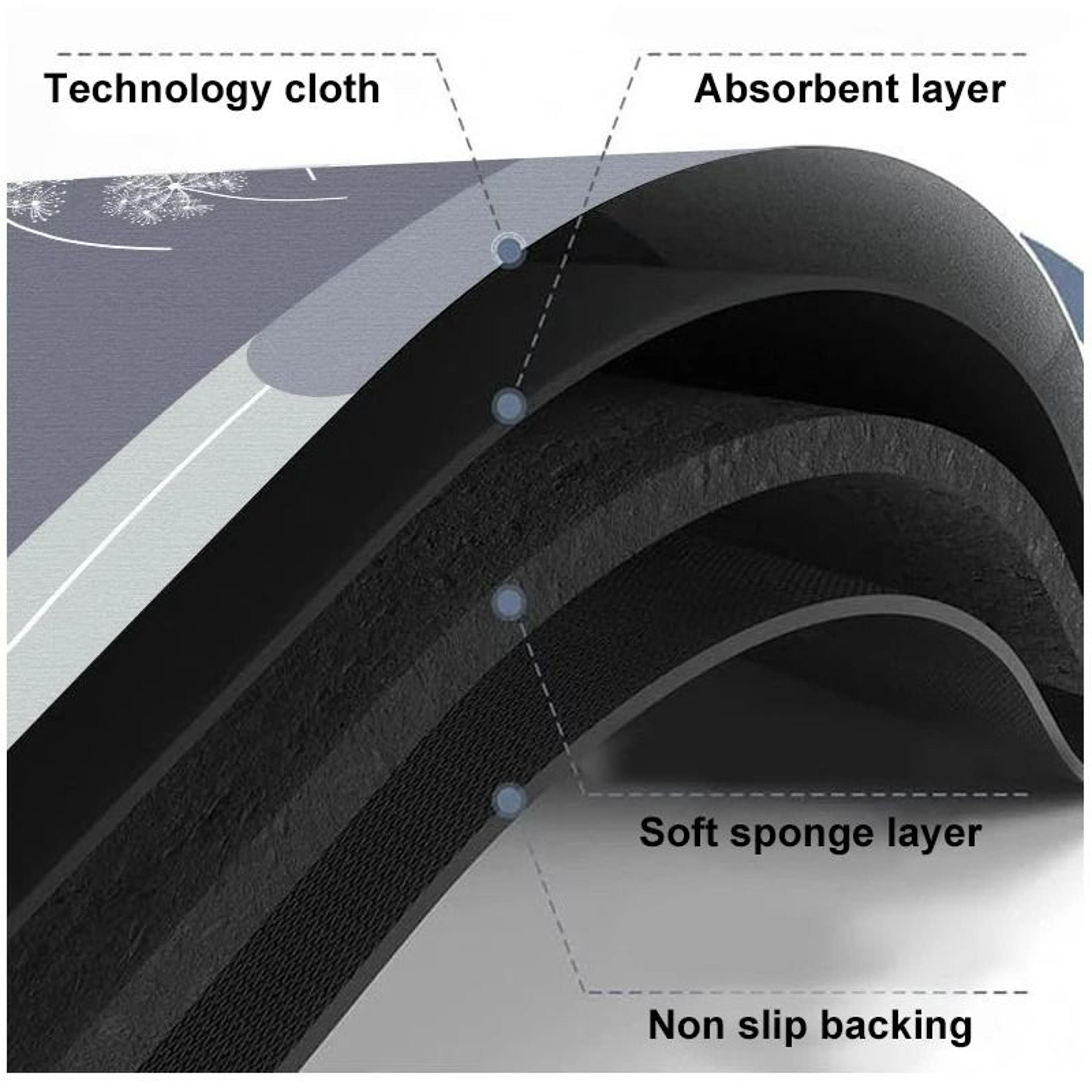 Diatomite Earth Absorbent NonSlip QuickDry Bath Mat 4