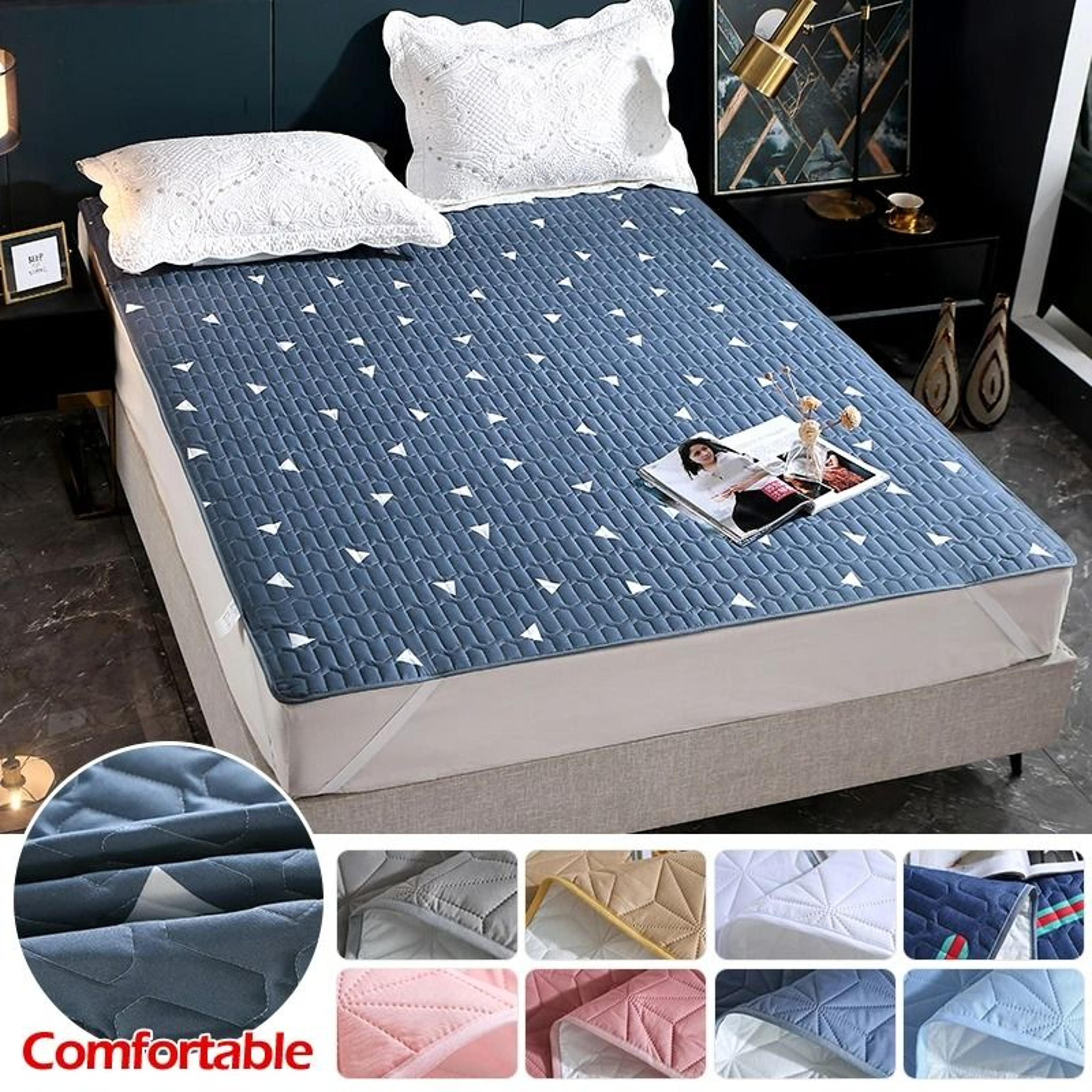 Waterproof NonSlip Breathable Mattress Protector Bedspread 2