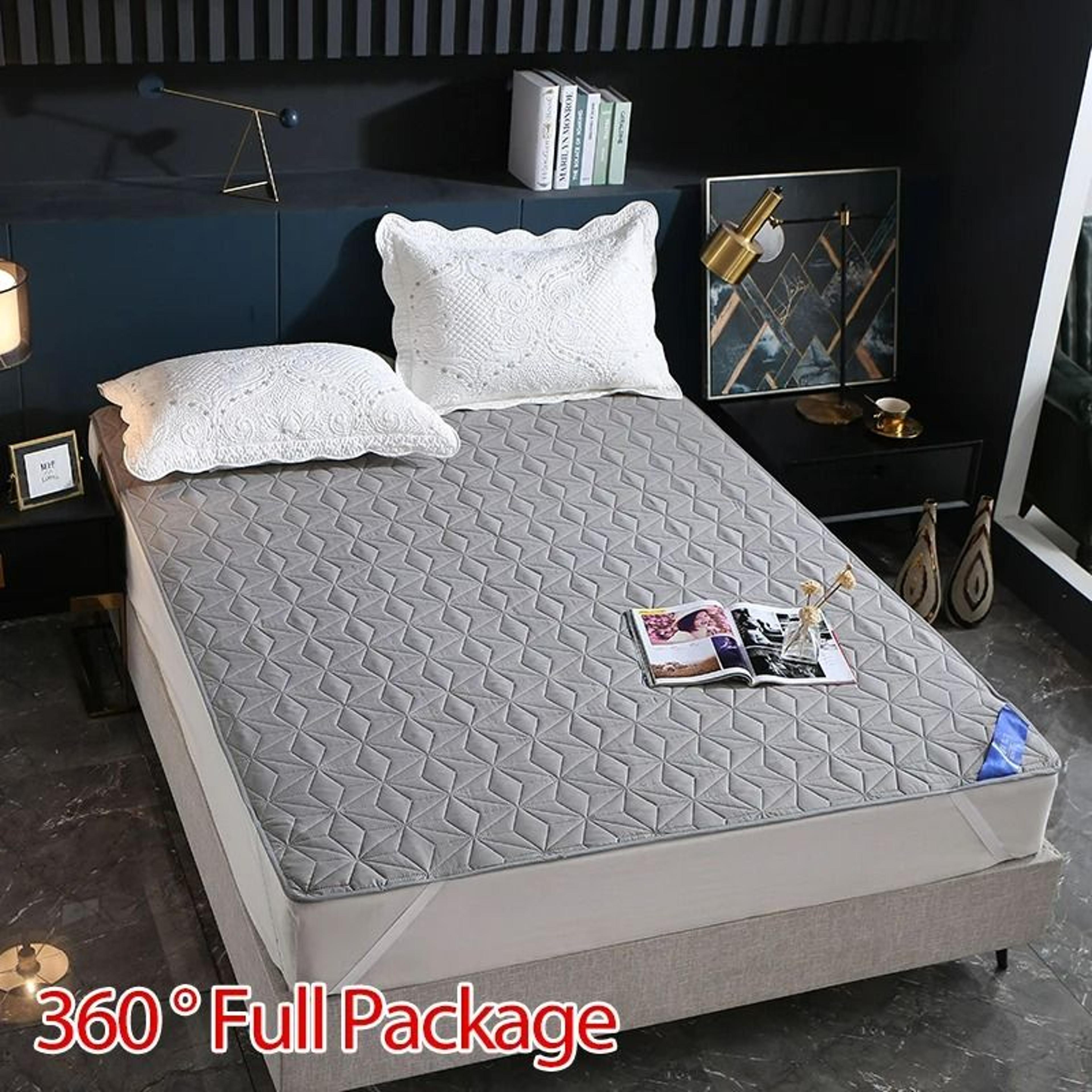 Waterproof NonSlip Breathable Mattress Protector Bedspread 6