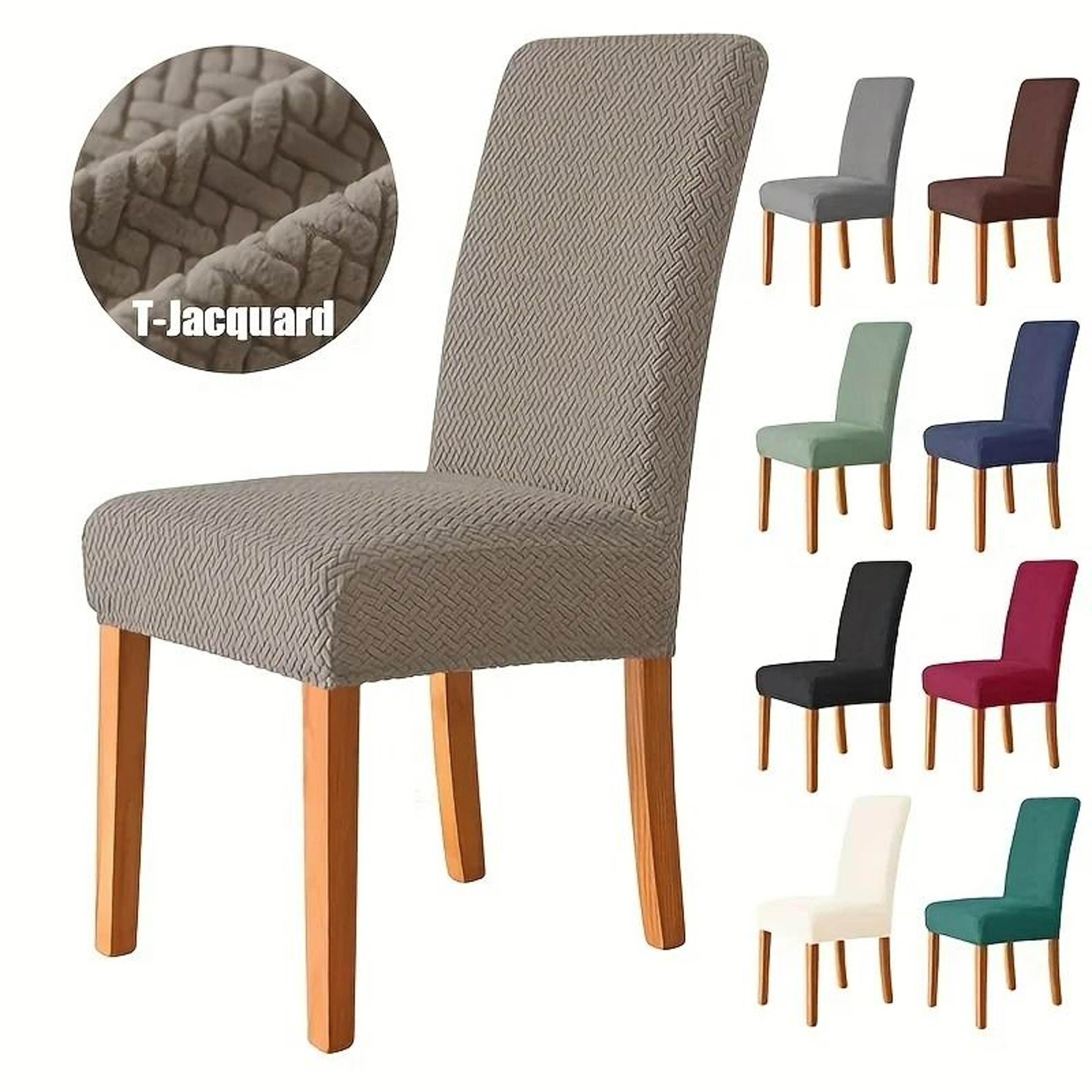 Universal Elastic Stretch Dining Chair Cover 0