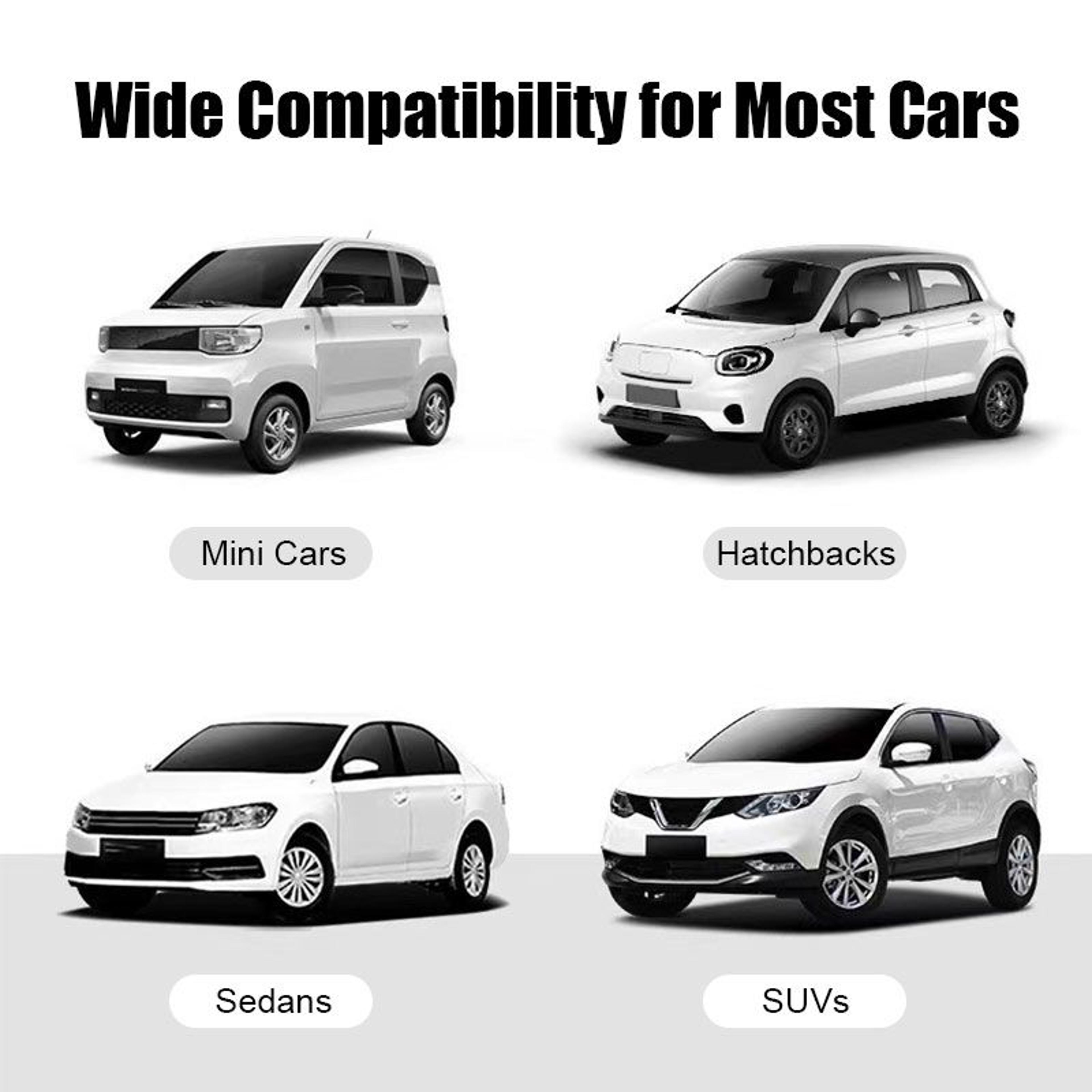 Suction Cup Car Window Sunshade Privacy Curtain 2
