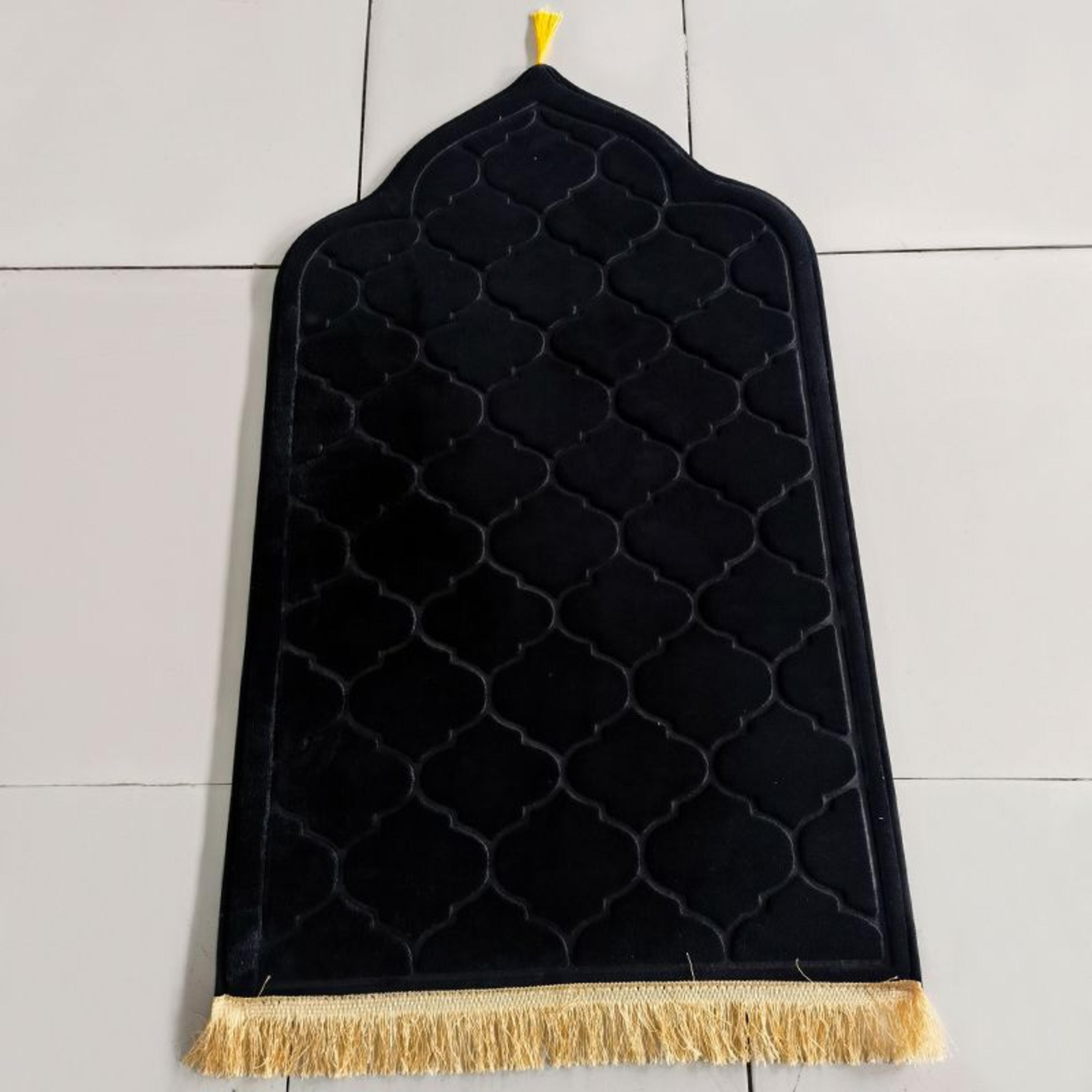 Flannel Embossed NonSlip Portable Prayer Rug 12
