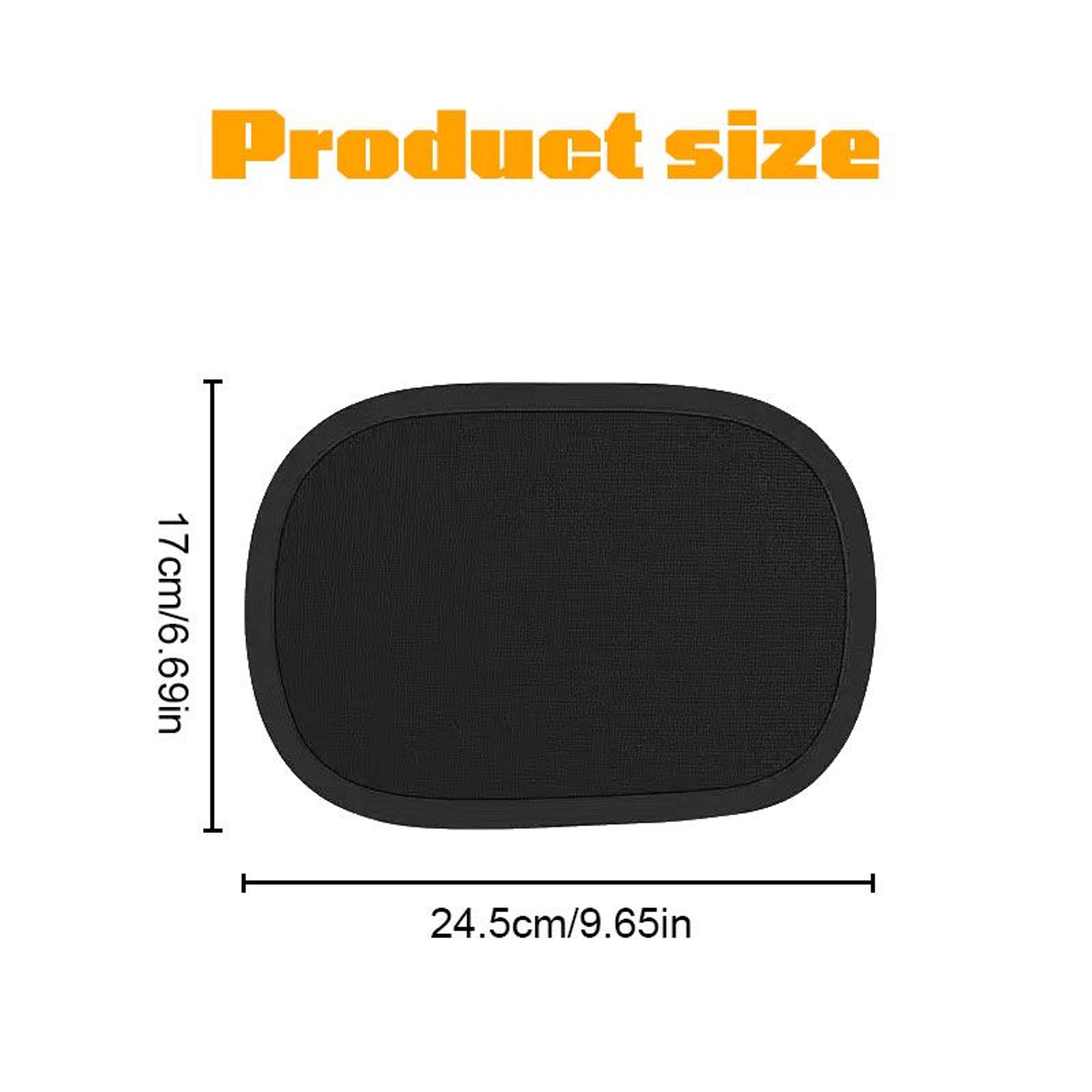 Mini Static Cling Car Side Window Sunshade 5