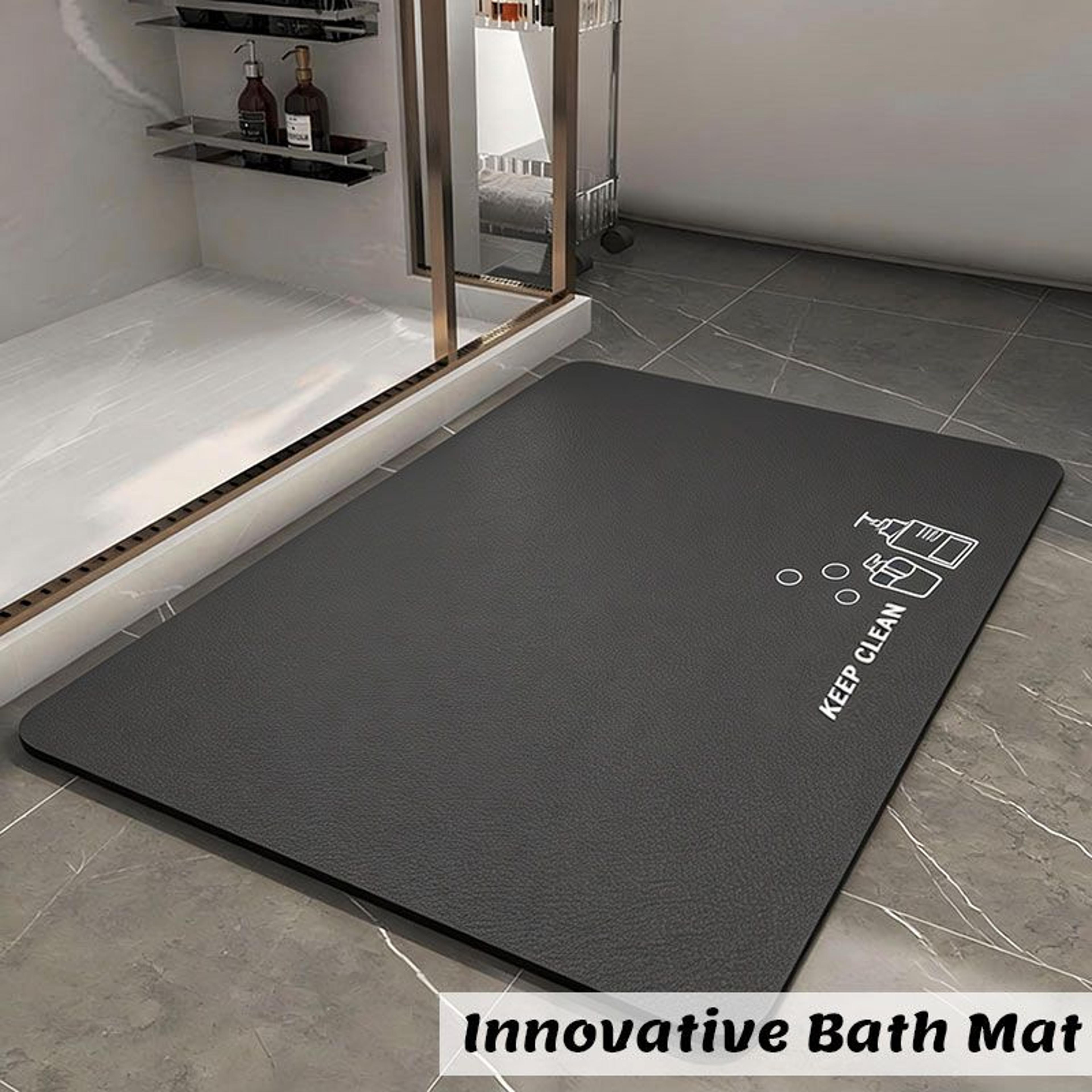 FastDrying Diatomite Absorbent NonSlip Bathroom Mat 4