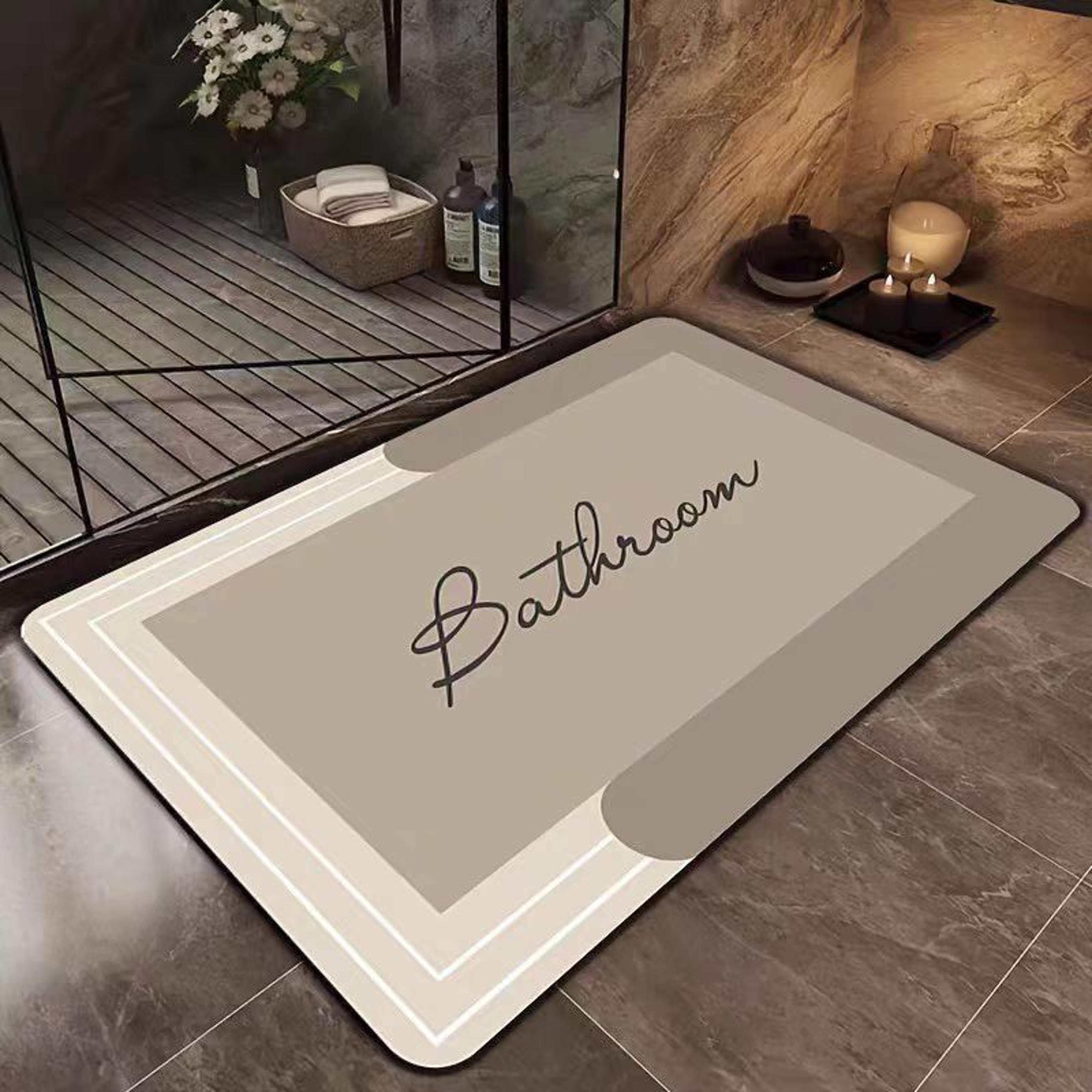 Simple Modern Diatomite Absorbent NonSlip Floor Mat 7