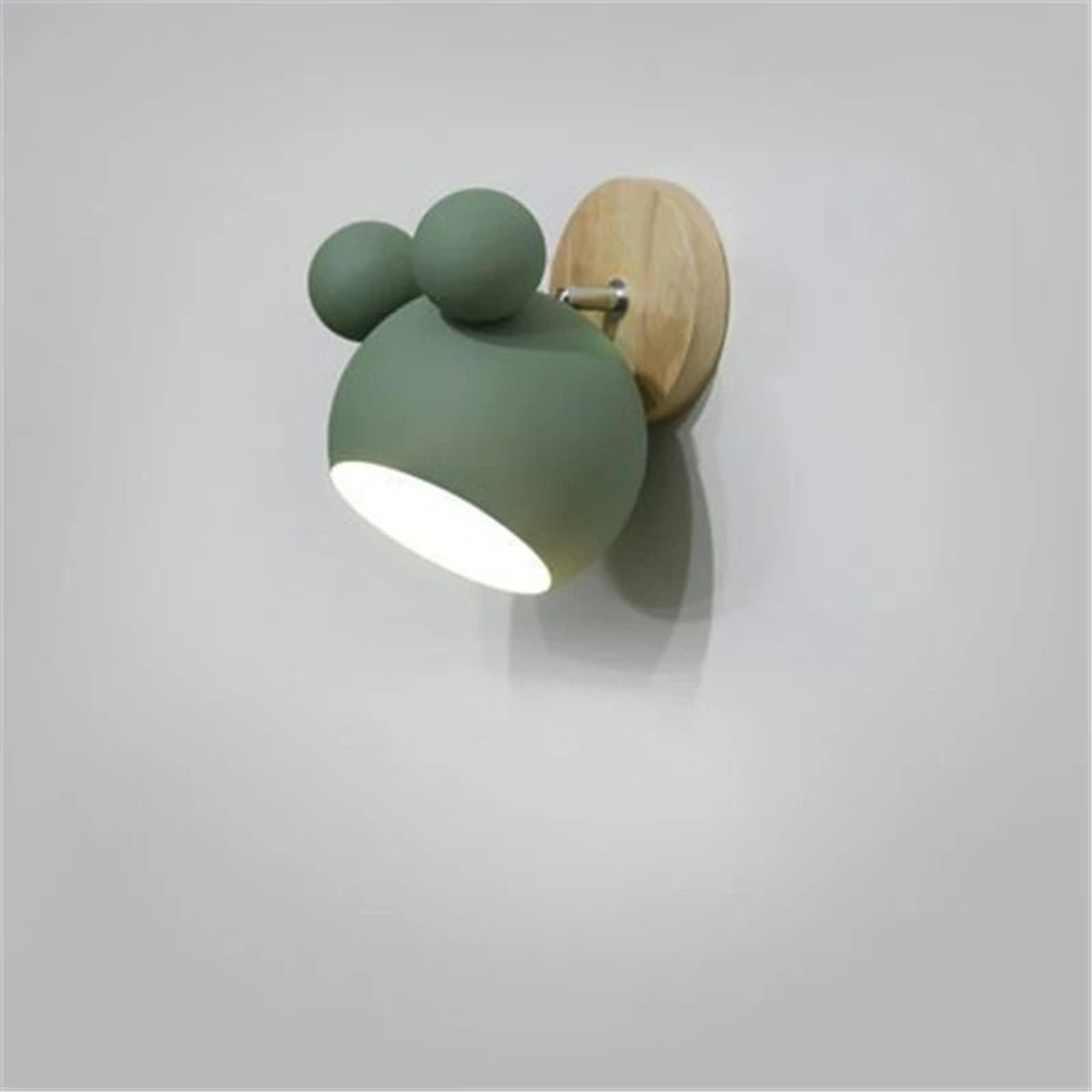 Nordic Mickey Mouse Silhouette Wall Sconce 4
