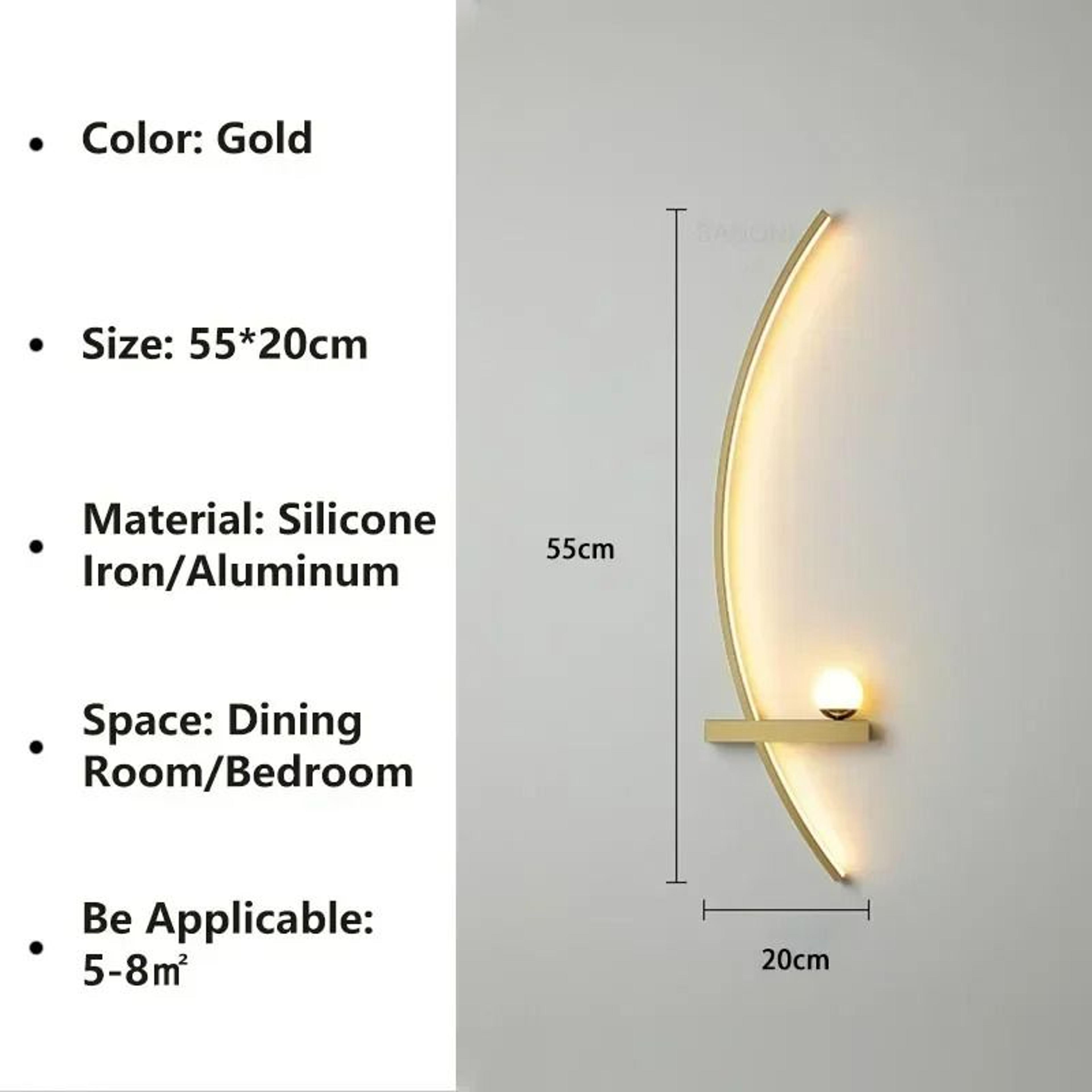 Nordic Striped LED Wall Sconce 7
