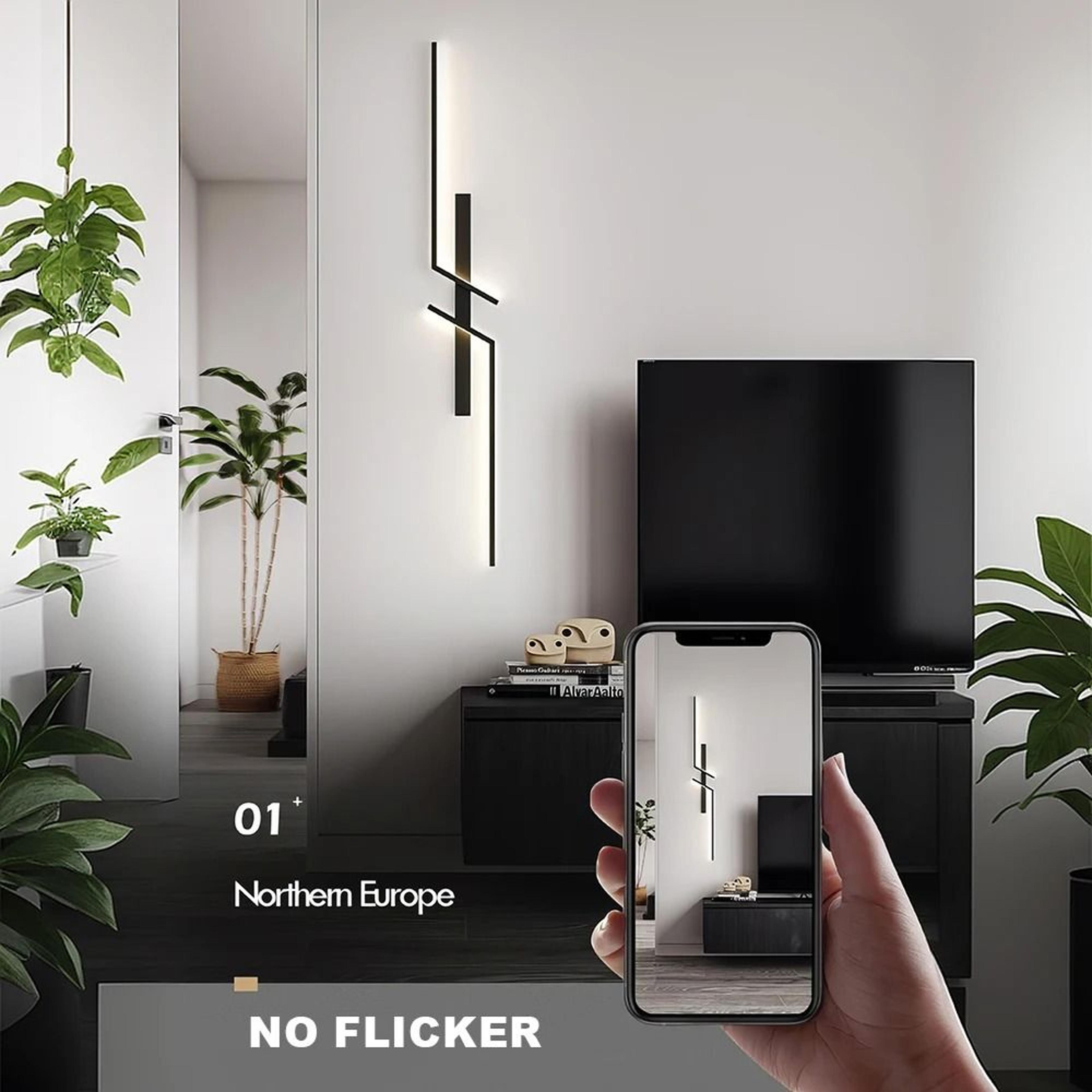Modern Minimalist Linear LED Wall Sconce 2