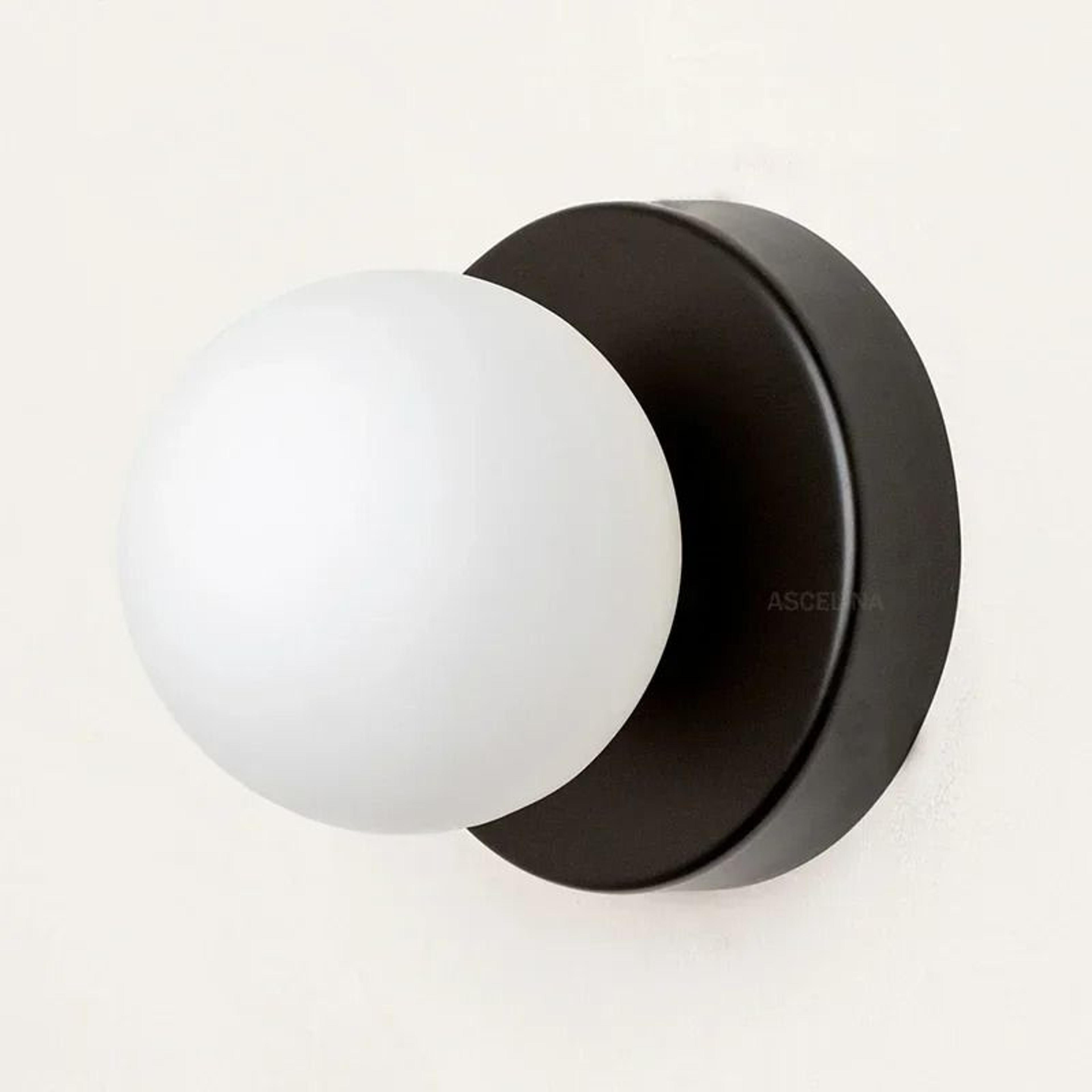 Nordic Glass Orb Wall Sconce 6