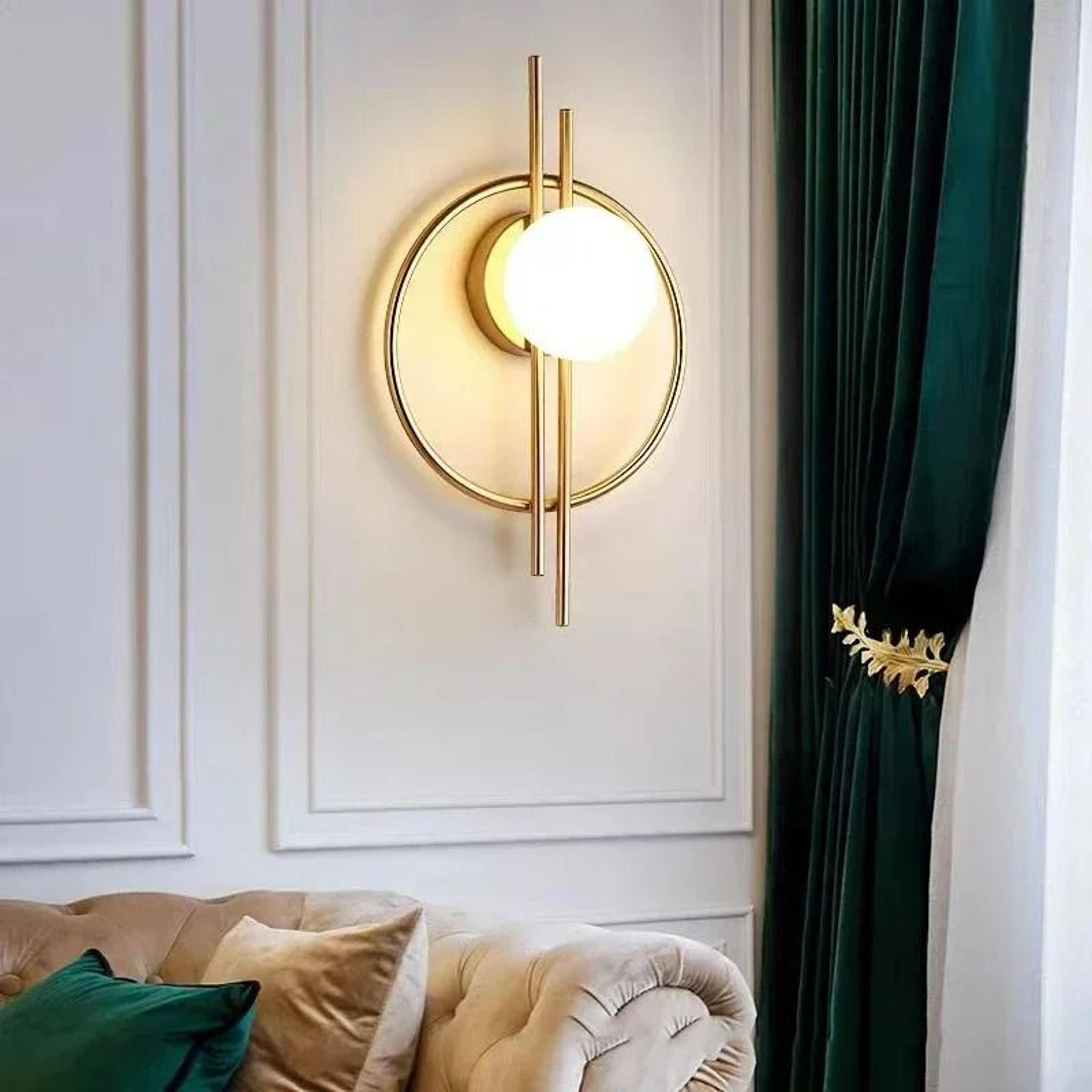 Modern LED Spiral Wave Wall Sconce 1