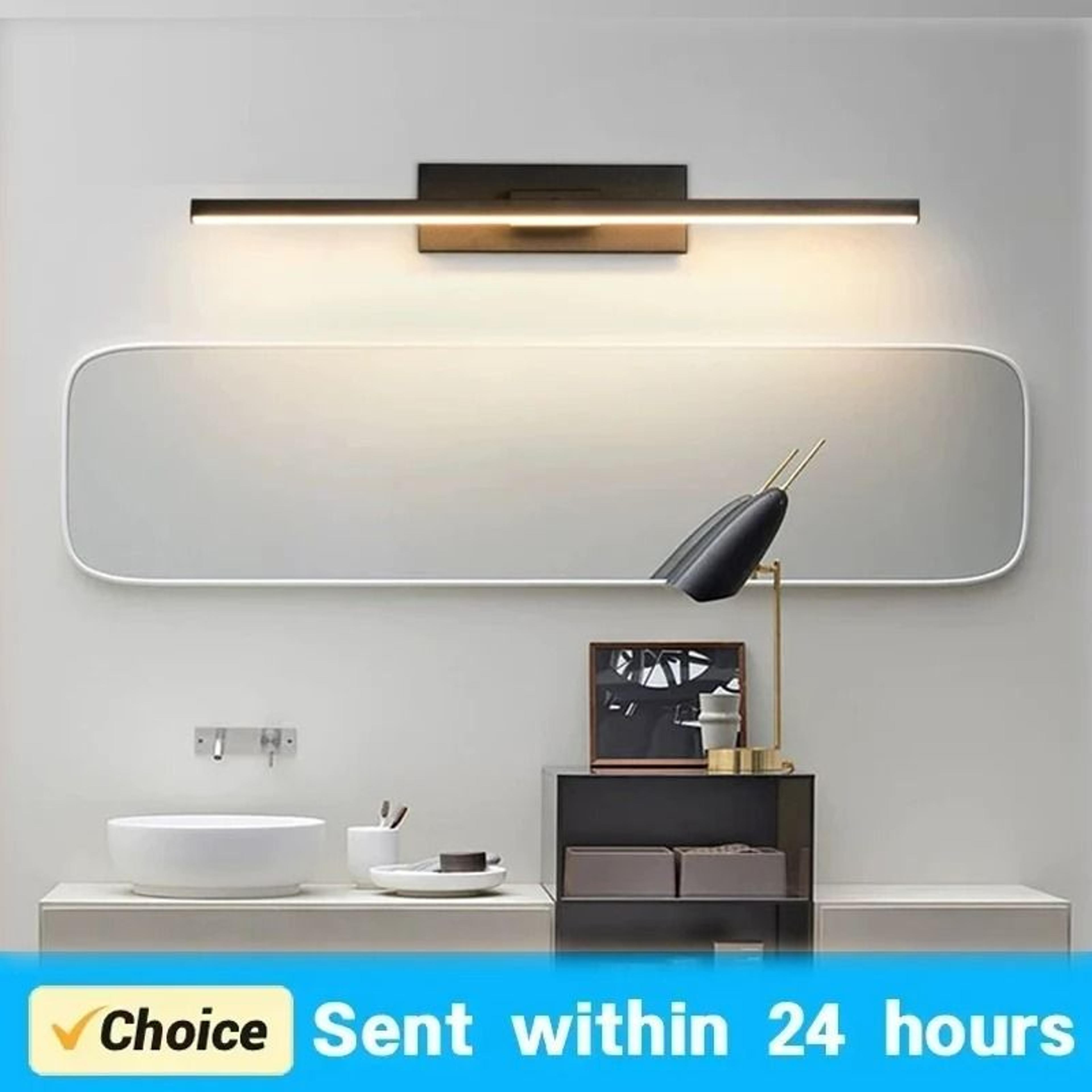 Modern Rotatable LED Mirror Wall Sconce 1