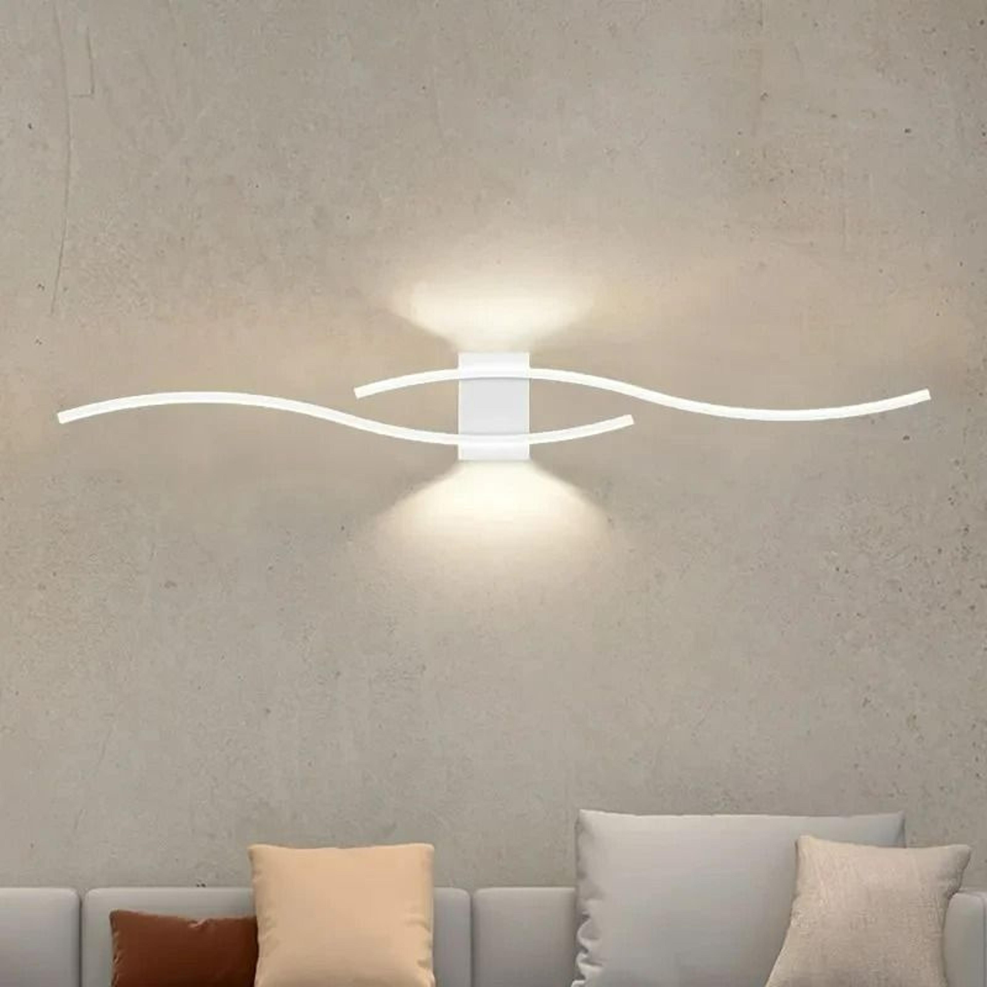 Modern Remote Control LED Linear Wall Sconce 2