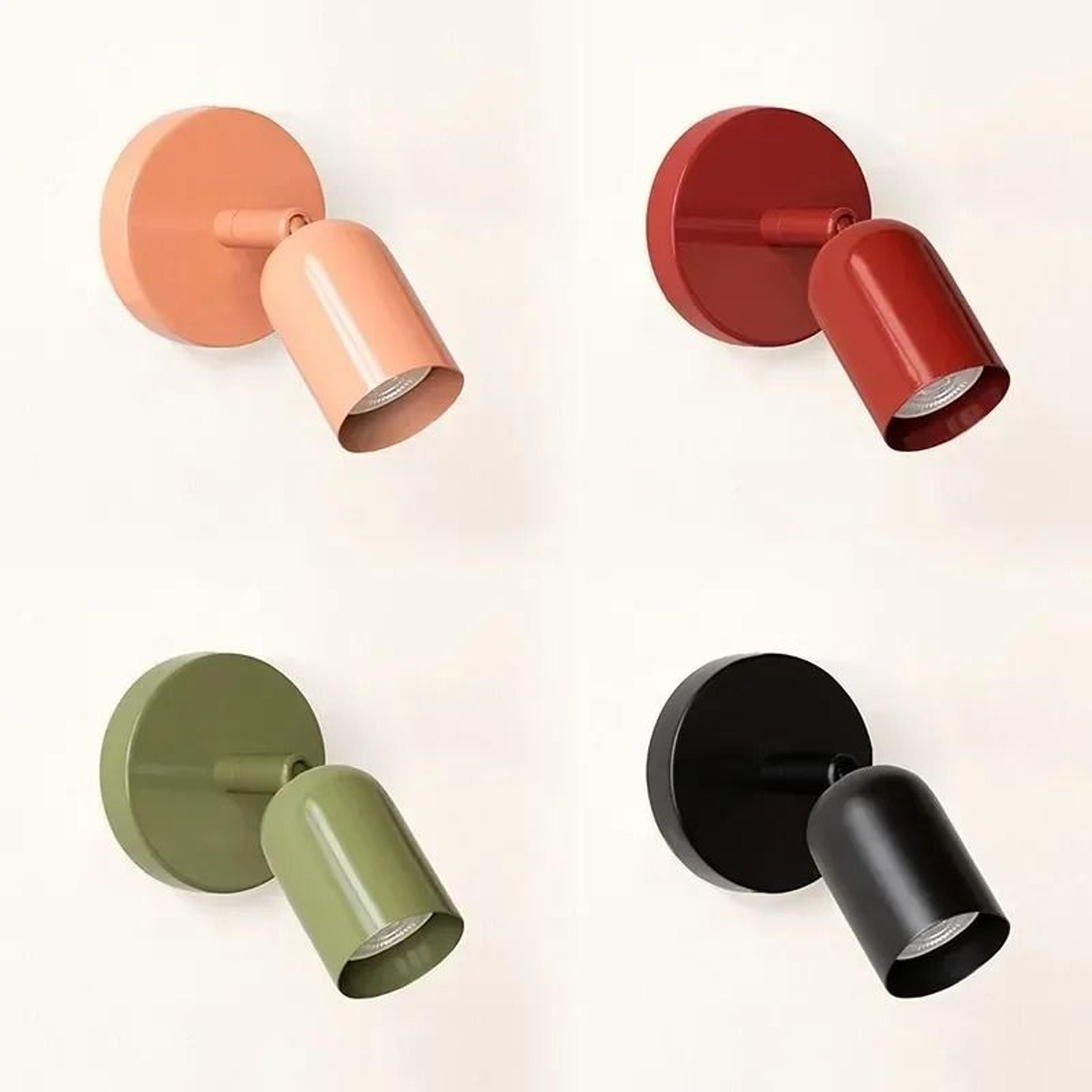 E27 Nordic Minimalist Macaron Wall Sconce 4