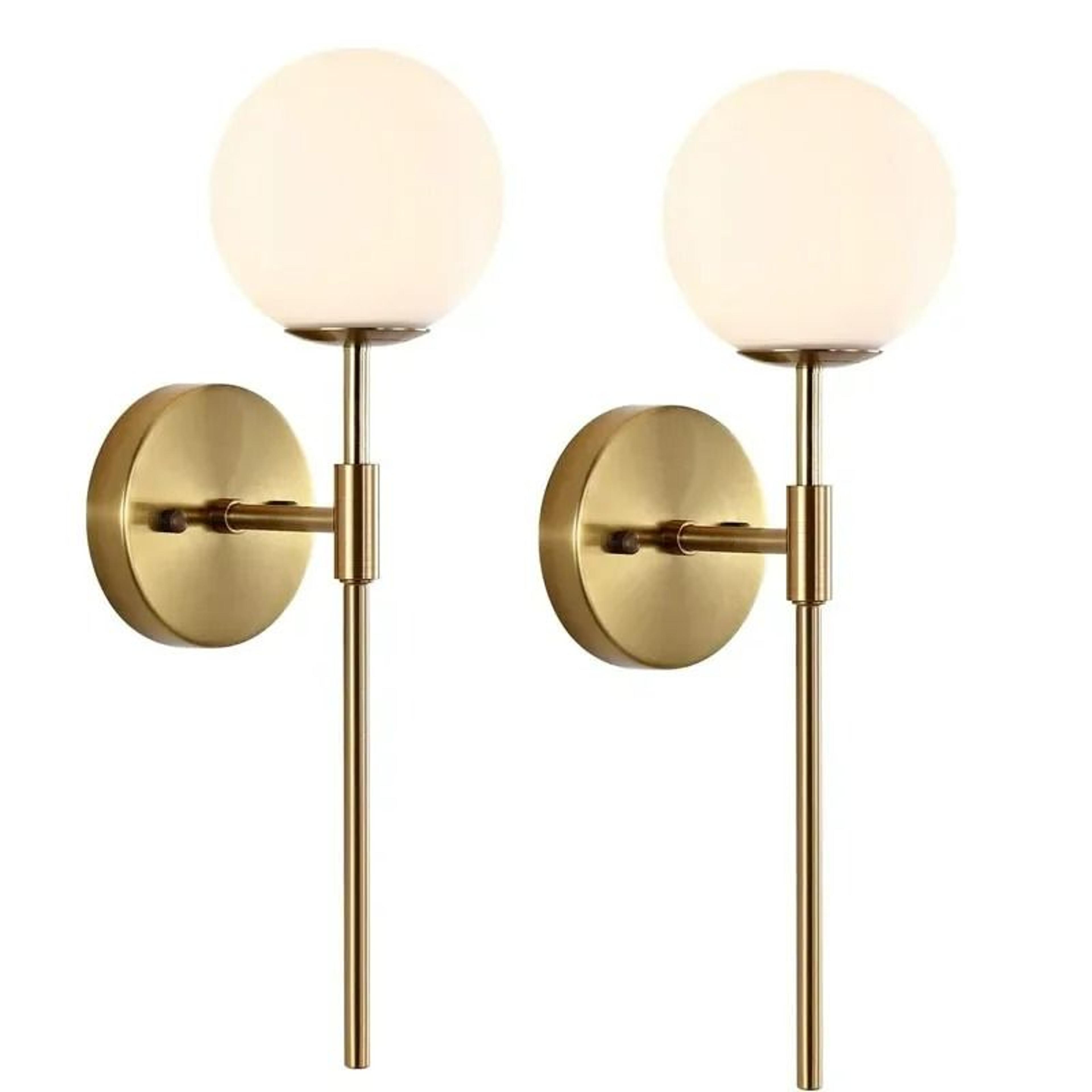 Nordic Creative Luxury Metallic LED Wall Sconce 0
