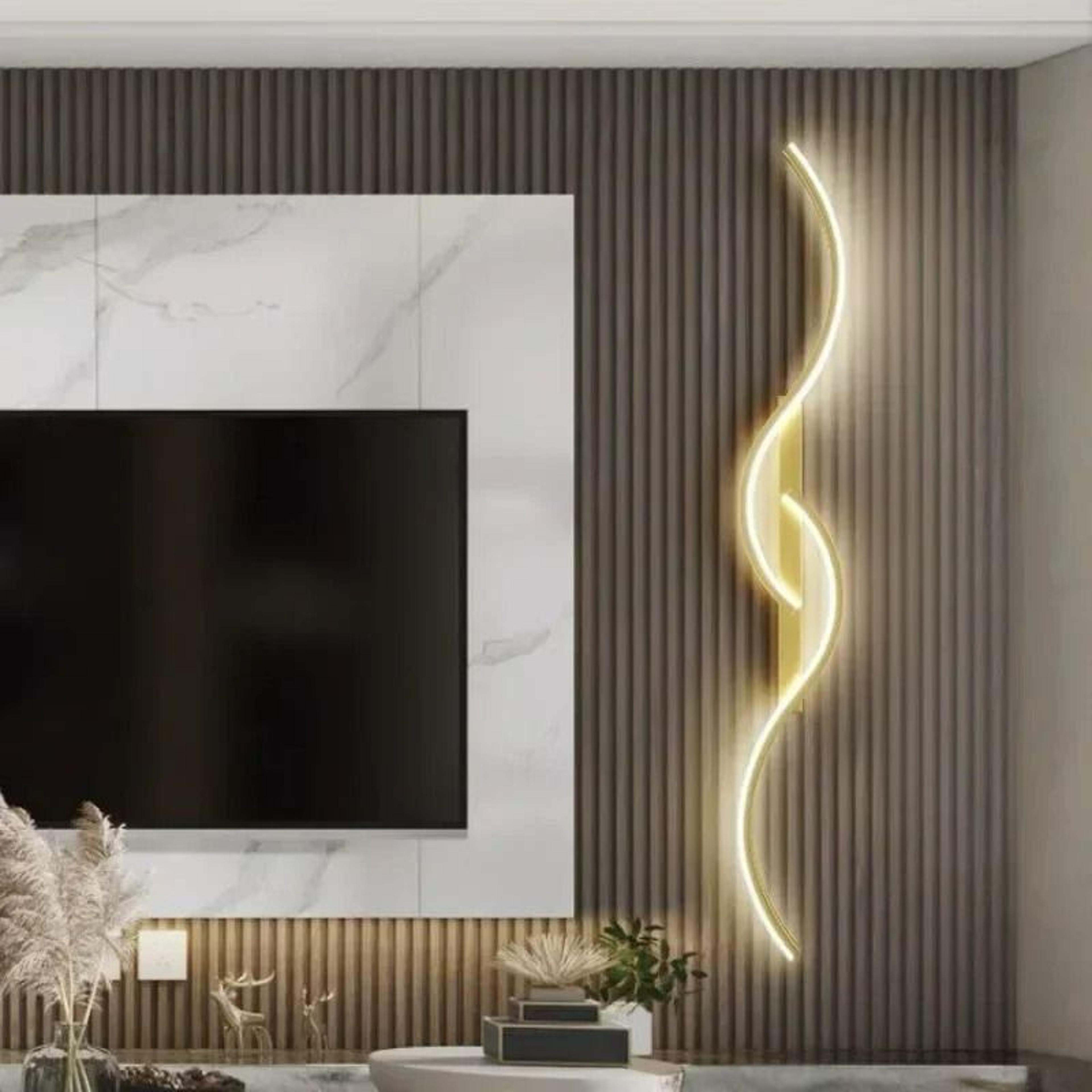 Smart Remote Control Adjustable LED Linear Wall Sconce 0