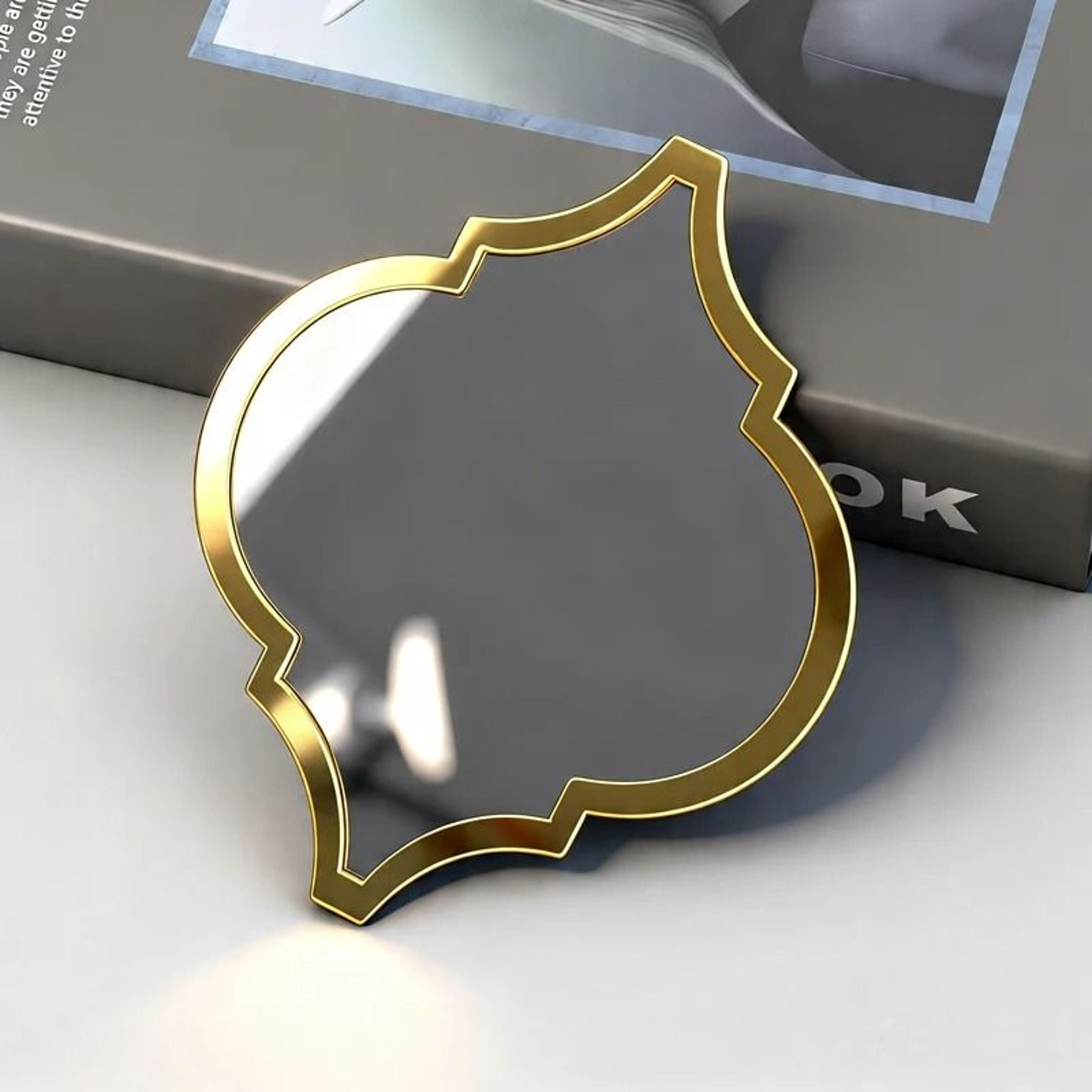 12Piece Moroccan Gold Decorative Wall Mirror Set 5