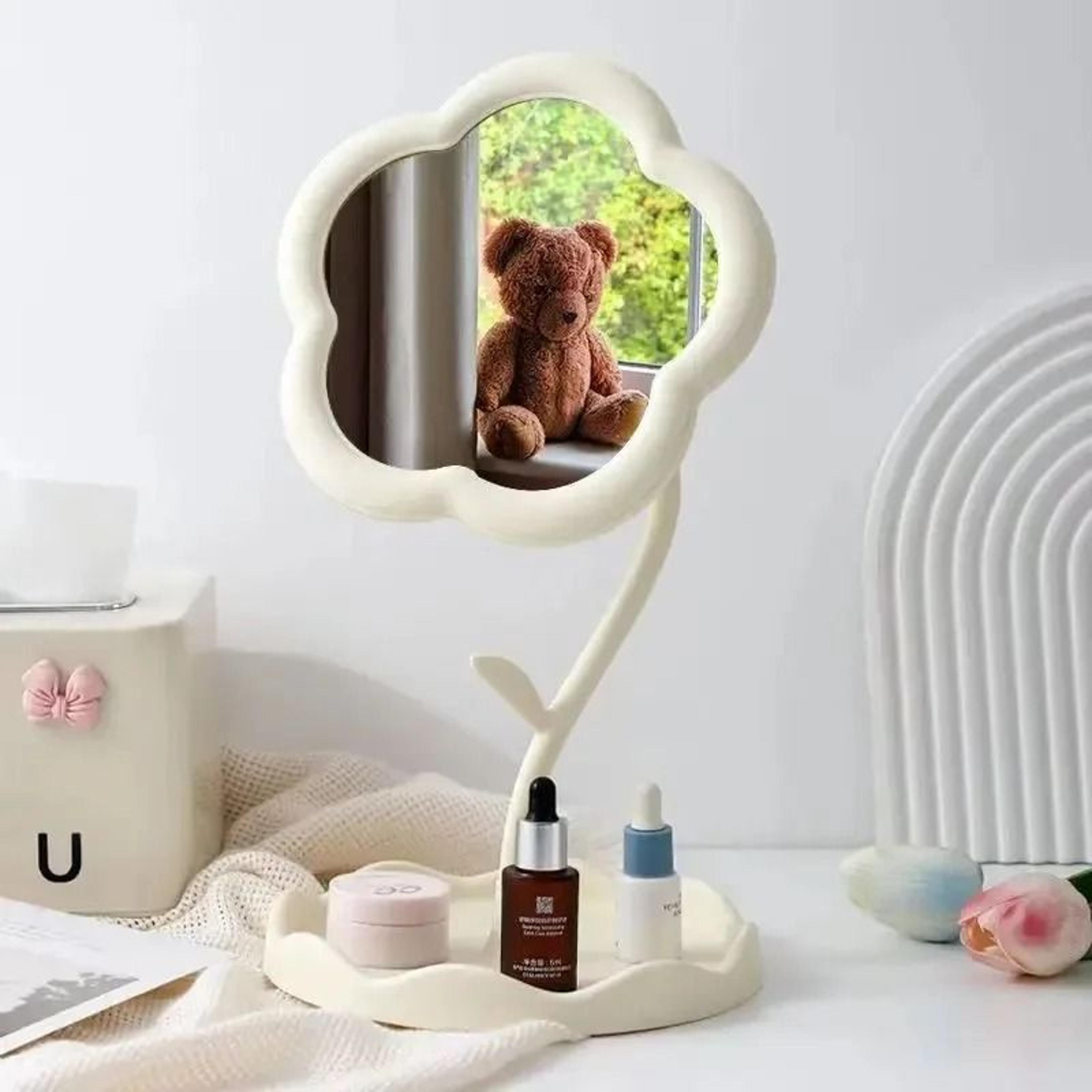 Creative Flower Aesthetic Desktop Vanity Mirror 7