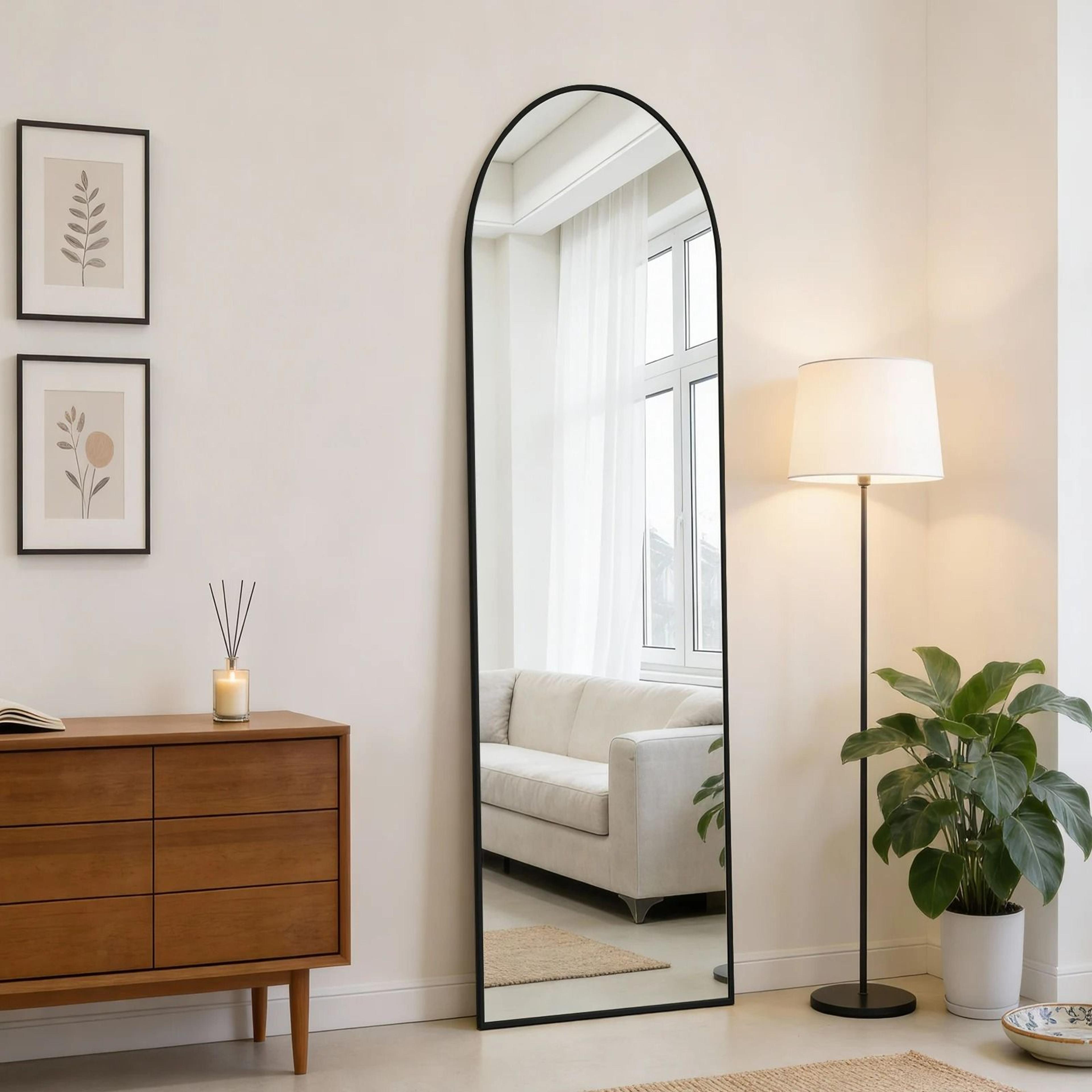 FullLength Aluminum Alloy Wall  Floor Mirror 10