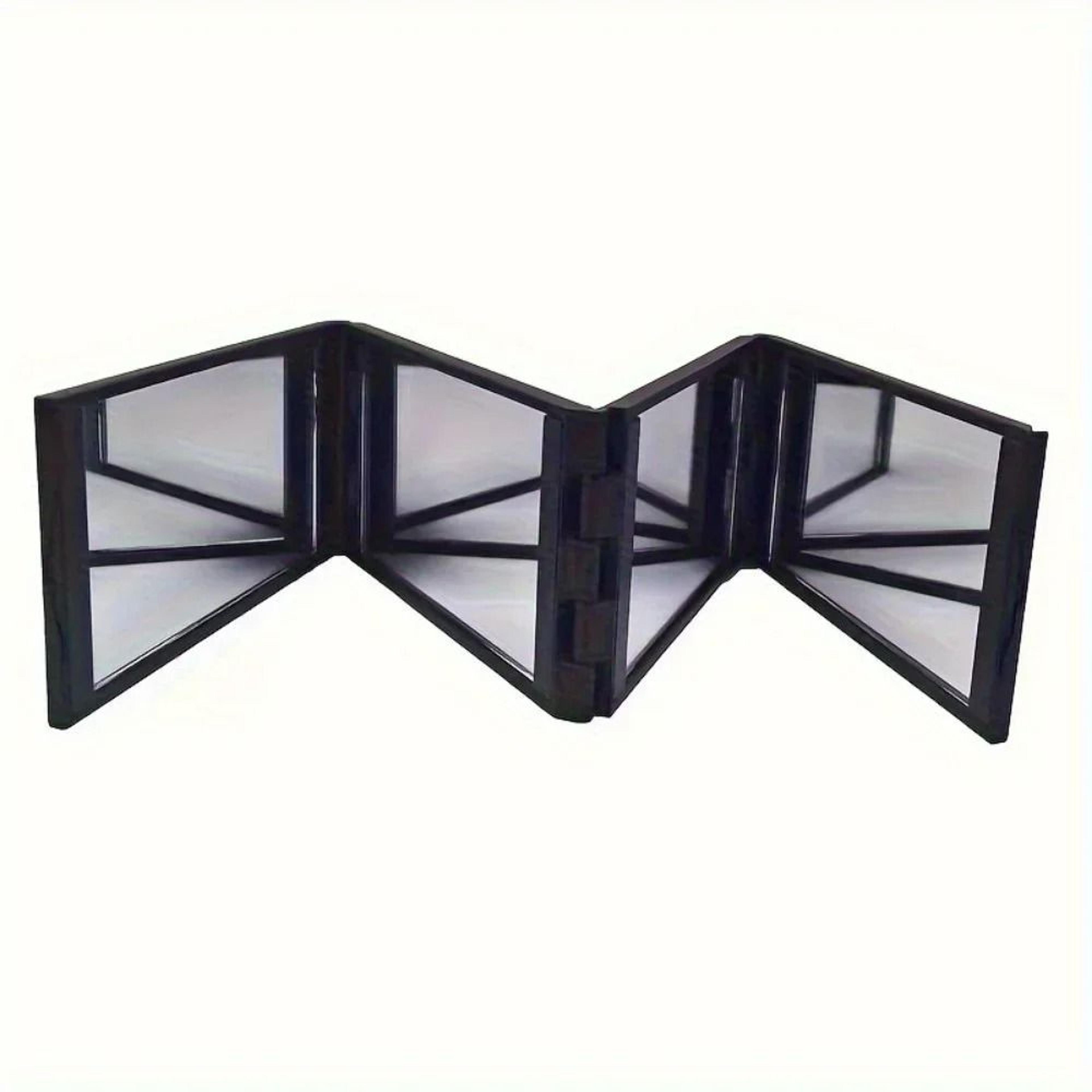 Creative Folding 4Sided MultiAngle SelfHaircut Mirror 4