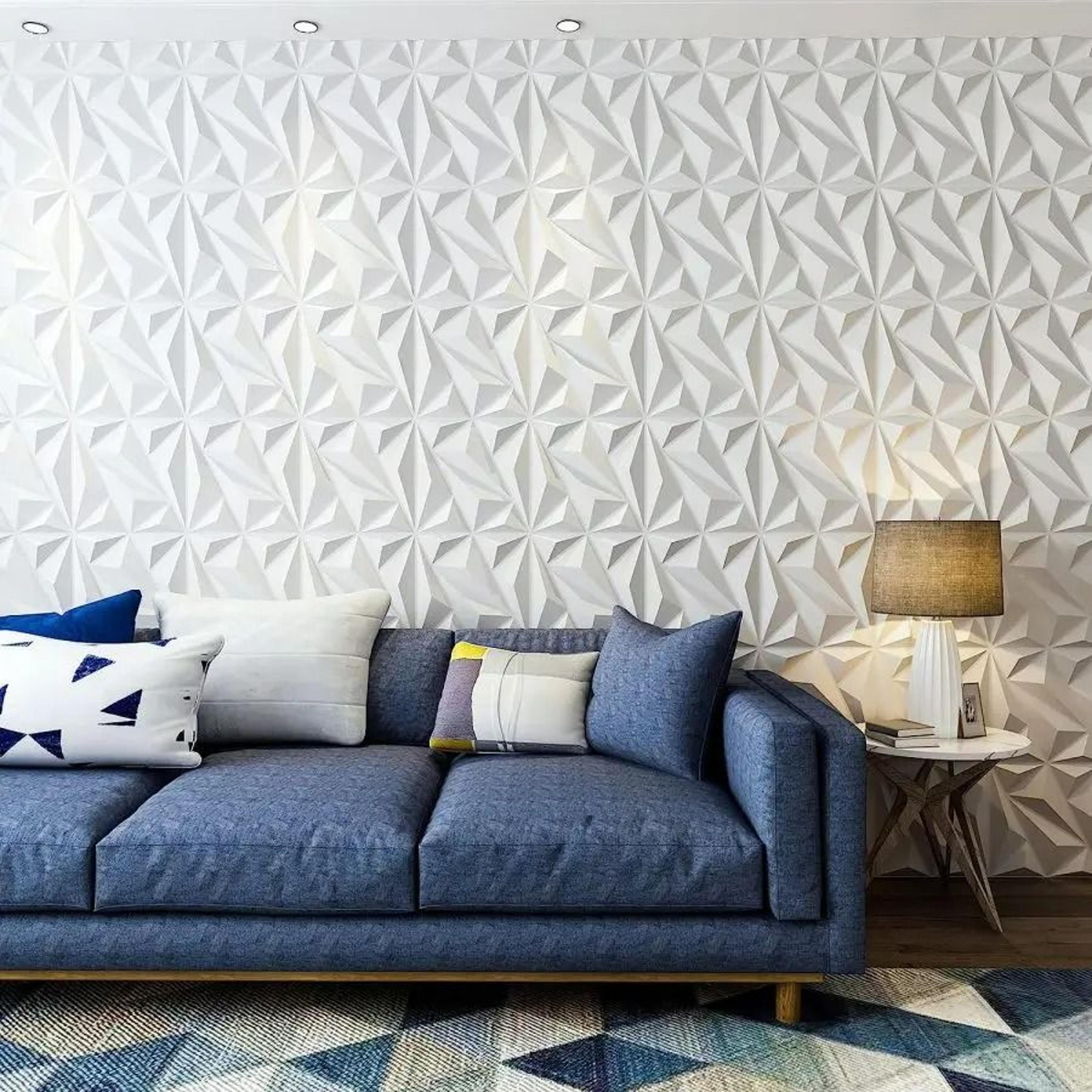 12Piece 3D Textured Decorative Wall Panels 5