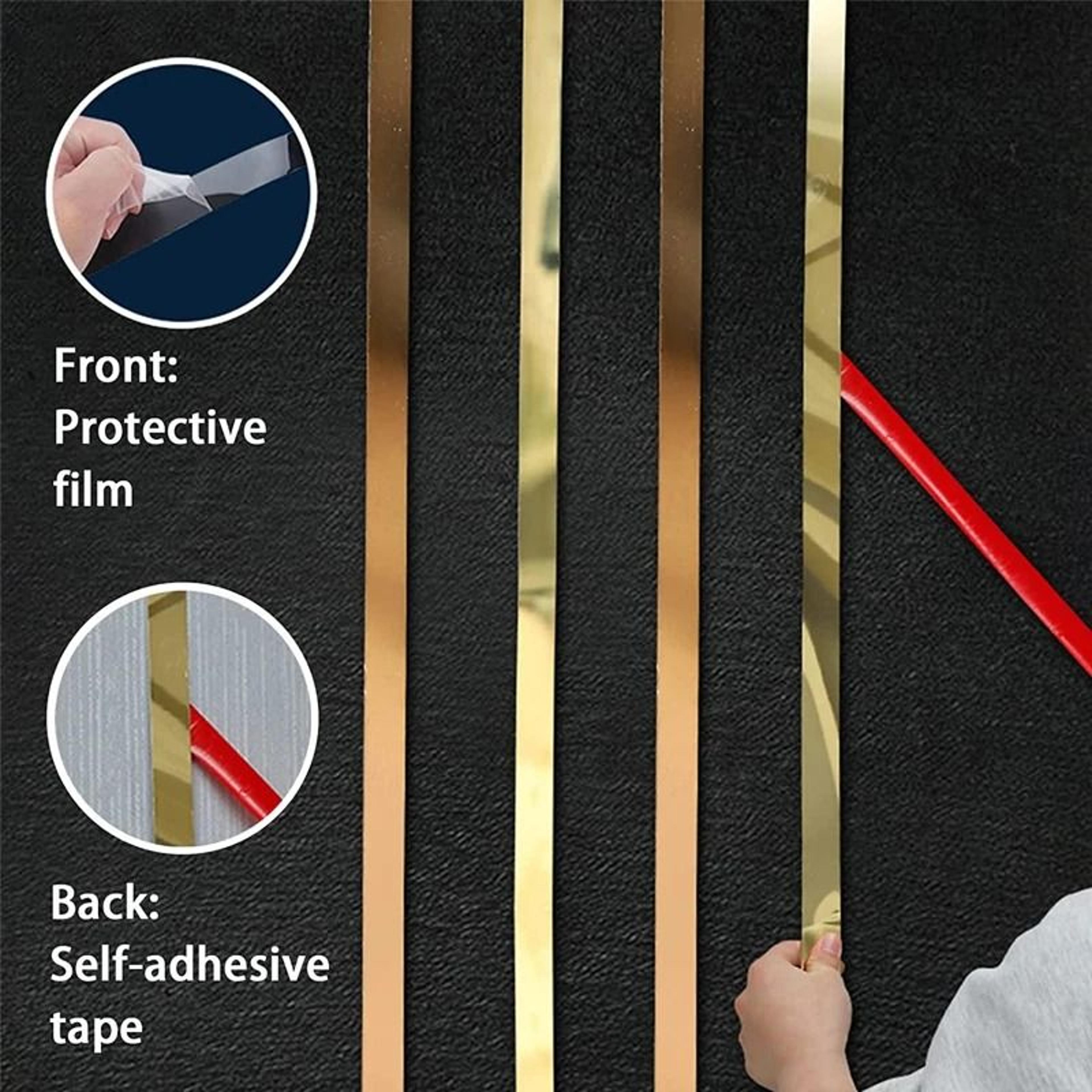 Stainless Steel Mirror Flat Decorative Edging Strip 3