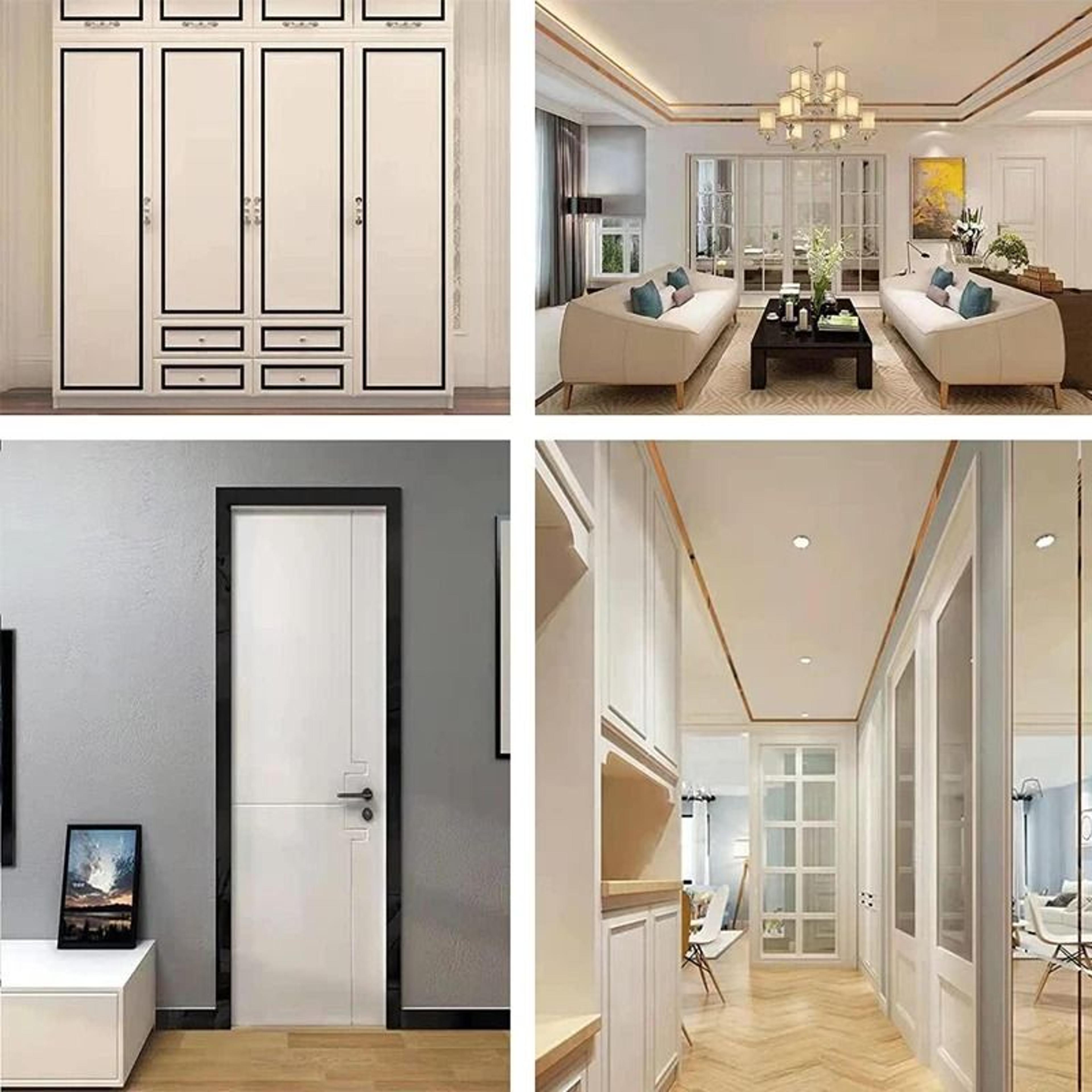 Stainless Steel Mirror Flat Decorative Edging Strip 6