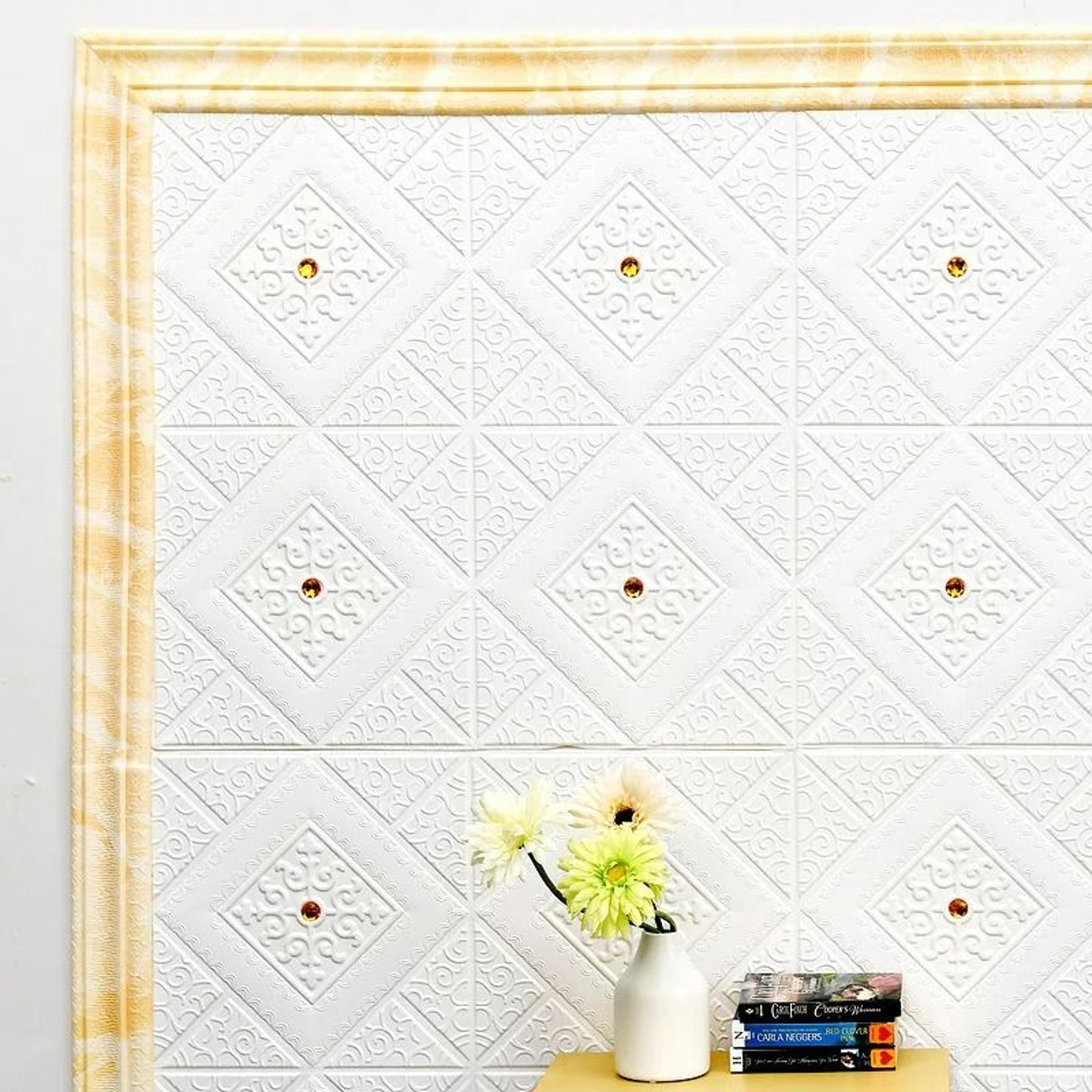3D Patterned SelfAdhesive Wall Skirting Border Strip 4