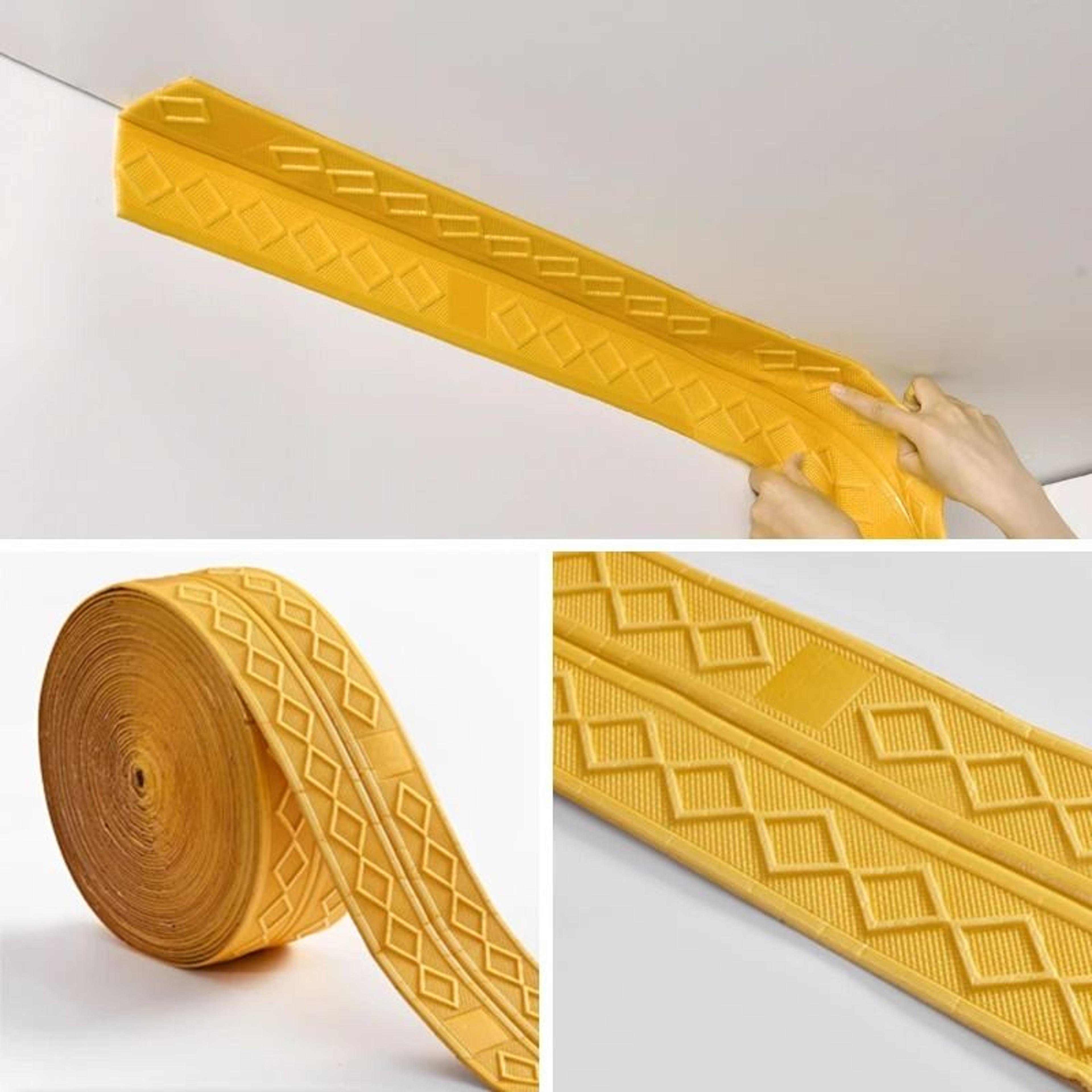3D Diamond Pattern SelfAdhesive Wall Skirting Border 9