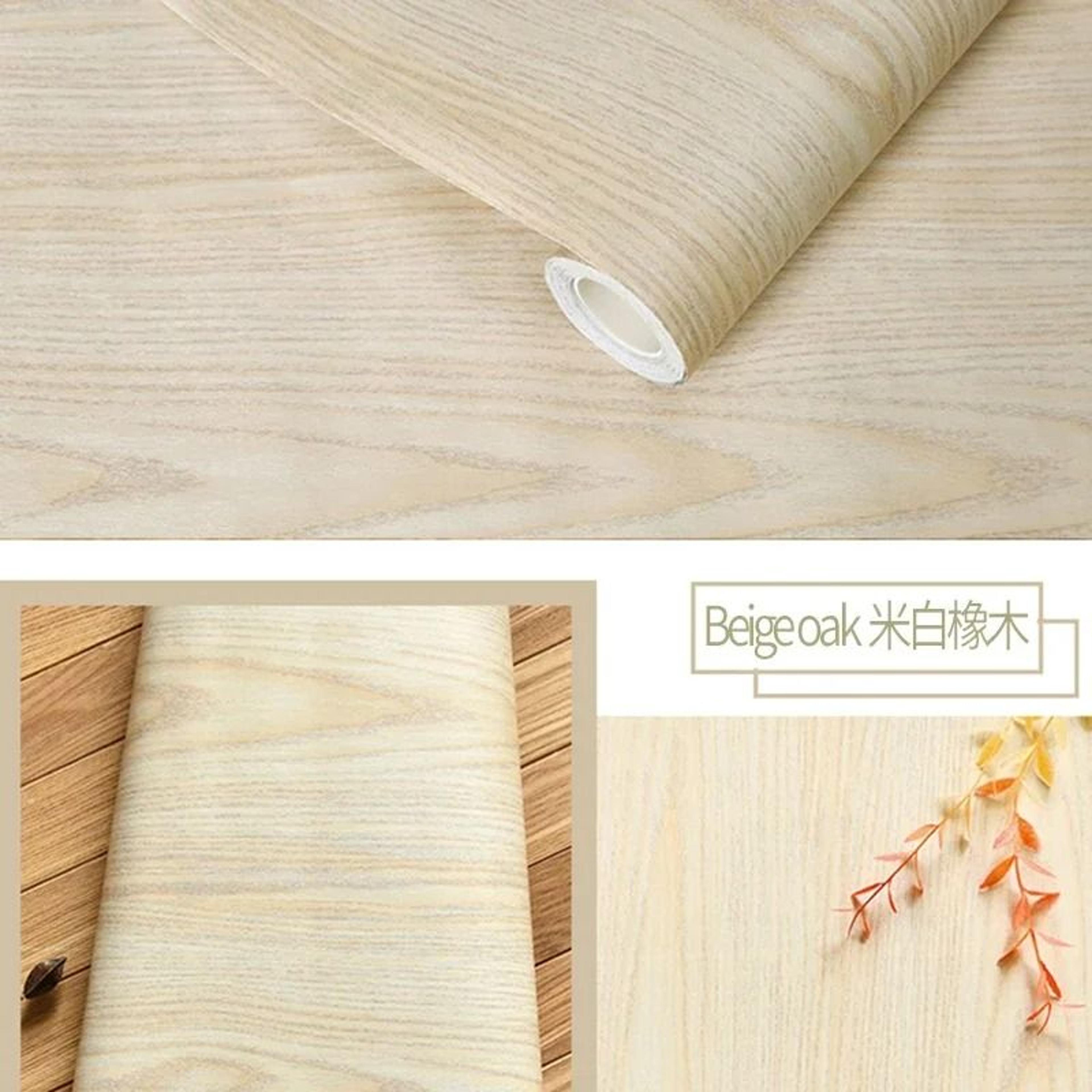 Modern Wood Grain PVC Waterproof SelfAdhesive Vinyl Film 16